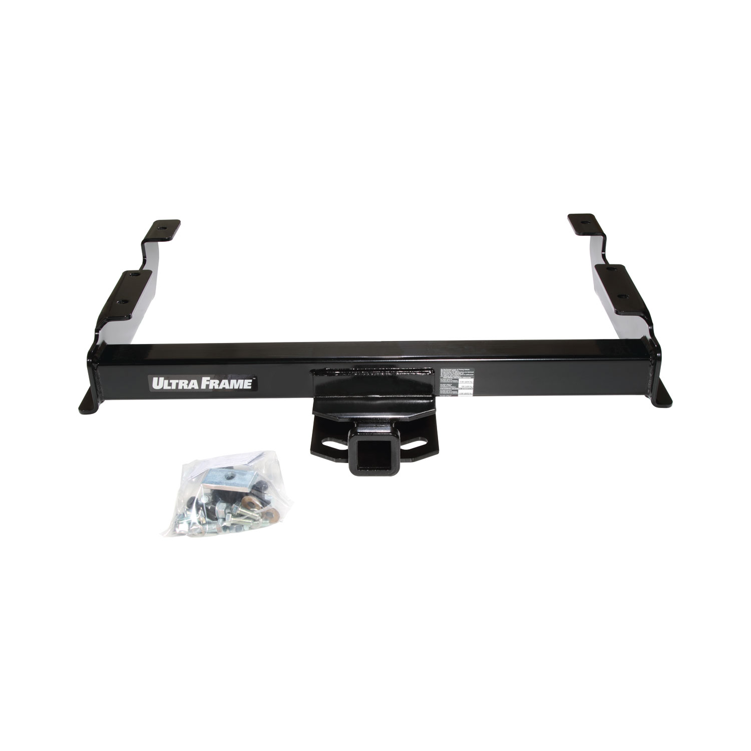 1988-1999 Chevrolet C1500 Draw-tite Class 4 Trailer Hitch, 2 Inch Square Receiver Bundle w/ Plug-n-Play T-One Wiring Harness 41901 thumbnail 7