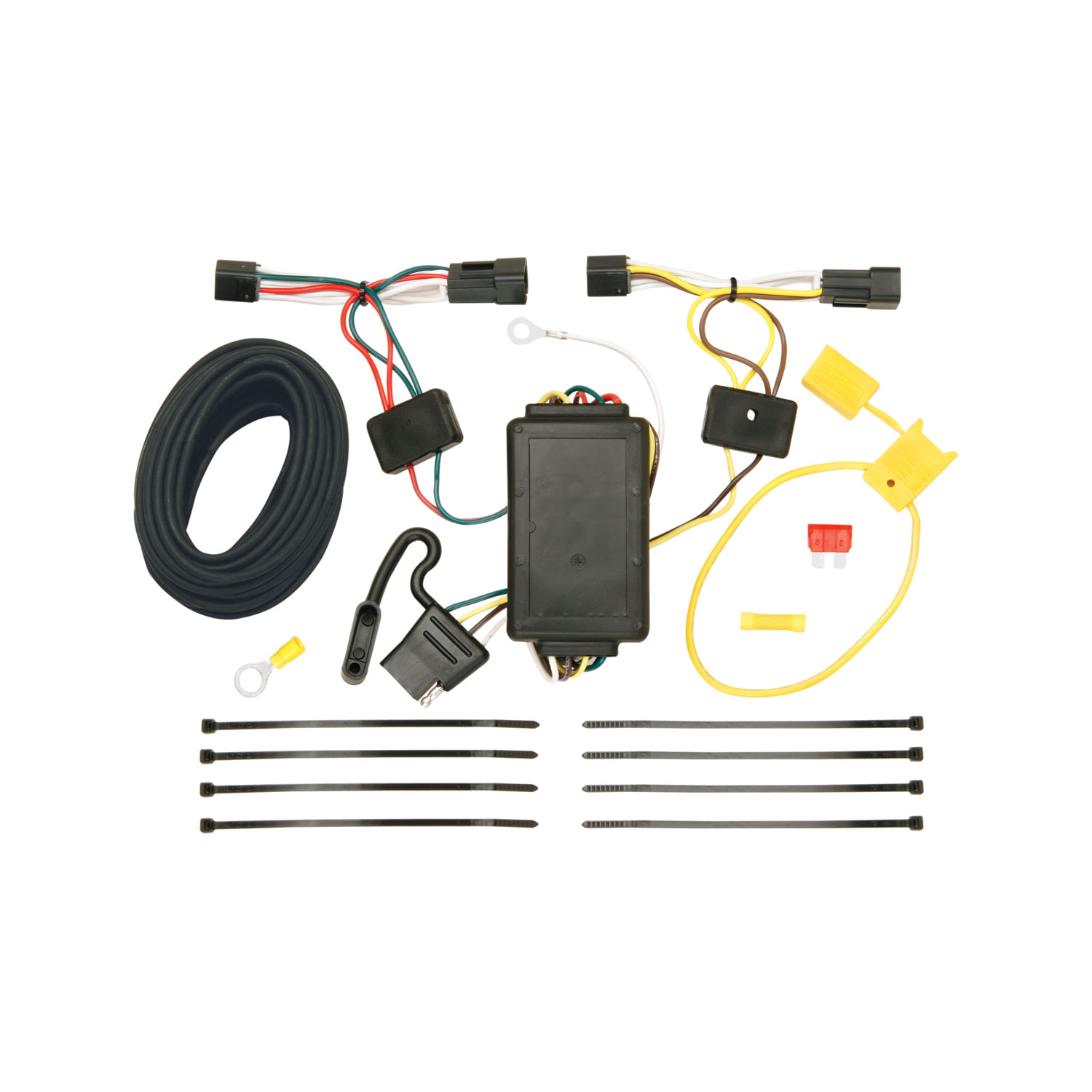 2012-2012 Chevrolet Captiva Sport Draw-tite Class 3 Trailer Hitch, 2 Inch Square Receiver Bundle w/ Plug-n-Play T-One Wiring Harness thumbnail 1