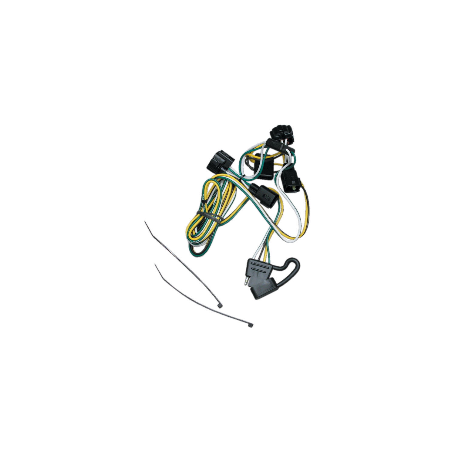 1995-2001 Dodge Ram 1500 Draw-tite Class 3 Trailer Hitch, 2 Inch Square Receiver Bundle w/ Plug-n-Play T-One Wiring Harness thumbnail 1