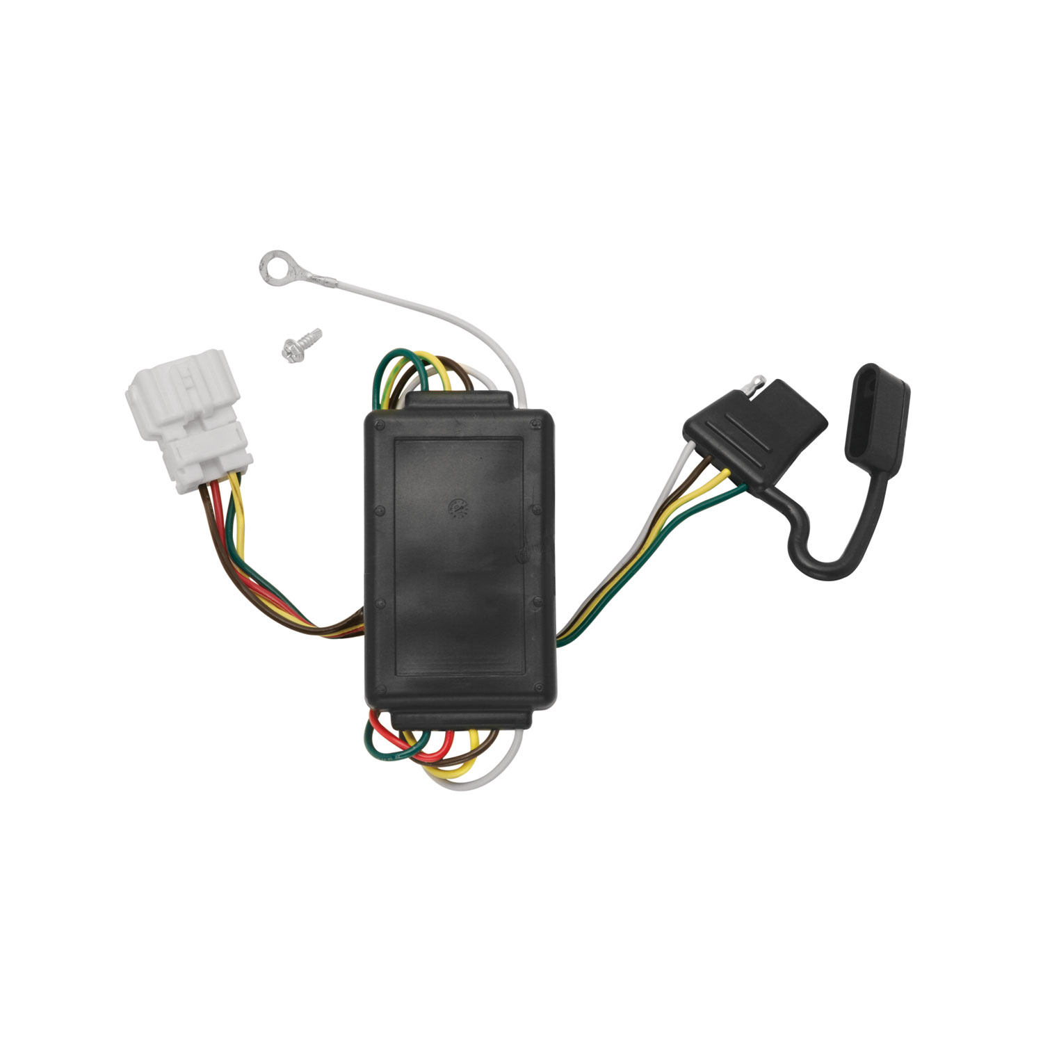 2007-2011 Honda CR-V Draw-tite Class 3 Trailer Hitch, 2 Inch Square Receiver Bundle w/ Plug-n-Play T-One Wiring Harness thumbnail 1