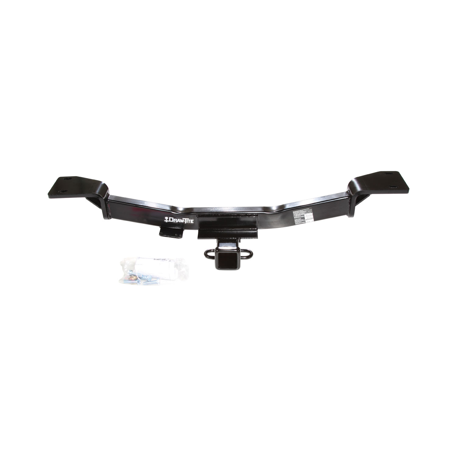 2005-2009 Hyundai Tucson Draw-tite Class 3 Trailer Hitch, 2 Inch Square Receiver Bundle w/ Plug-n-Play T-One Wiring Harness thumbnail 7