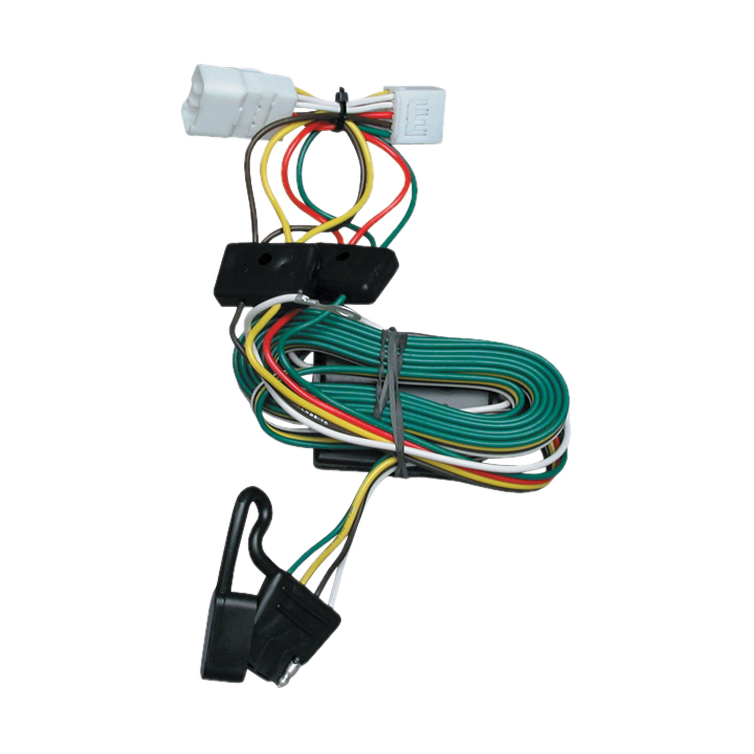 1997-2001 Jeep Cherokee Draw-tite Class 3 Trailer Hitch, 2 Inch Square Receiver Bundle w/ Plug-n-Play T-One Wiring Harness thumbnail 1