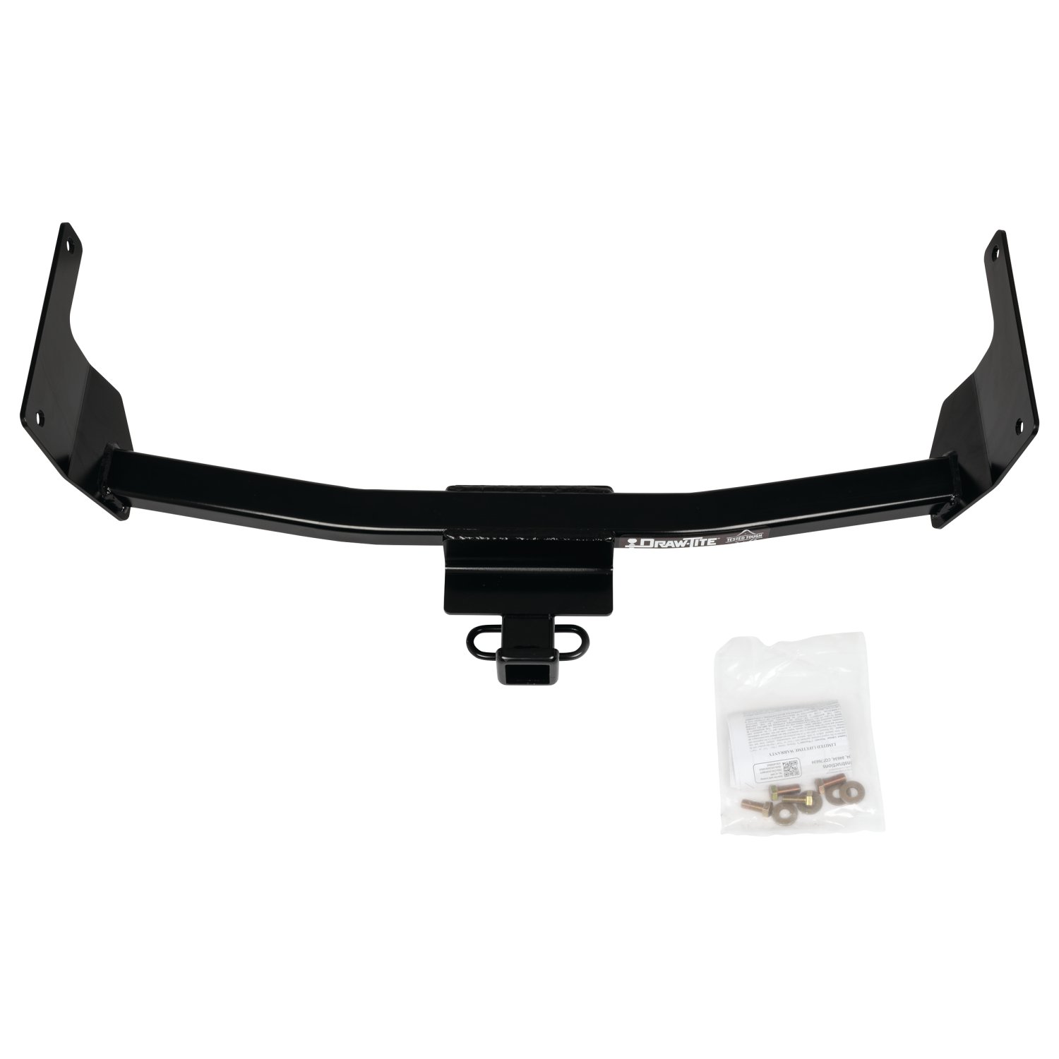 2019-2024 Toyota RAV4 Draw-Tite Class 3 Trailer Hitch, 2 Inch Square Receiver Bundle w/ Plug-n-Play T-One Wiring Harness thumbnail 8