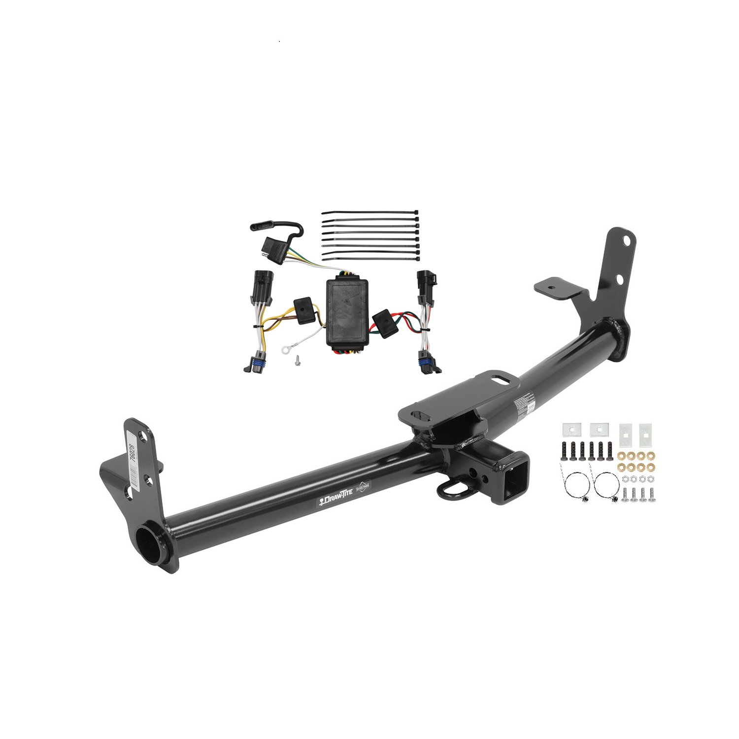 2002-2007 Saturn Vue Except Redline Draw-tite Class 3 Trailer Hitch, 2 Inch Square Receiver Bundle w/ Plug-n-Play T-One Wiring Harness thumbnail 0