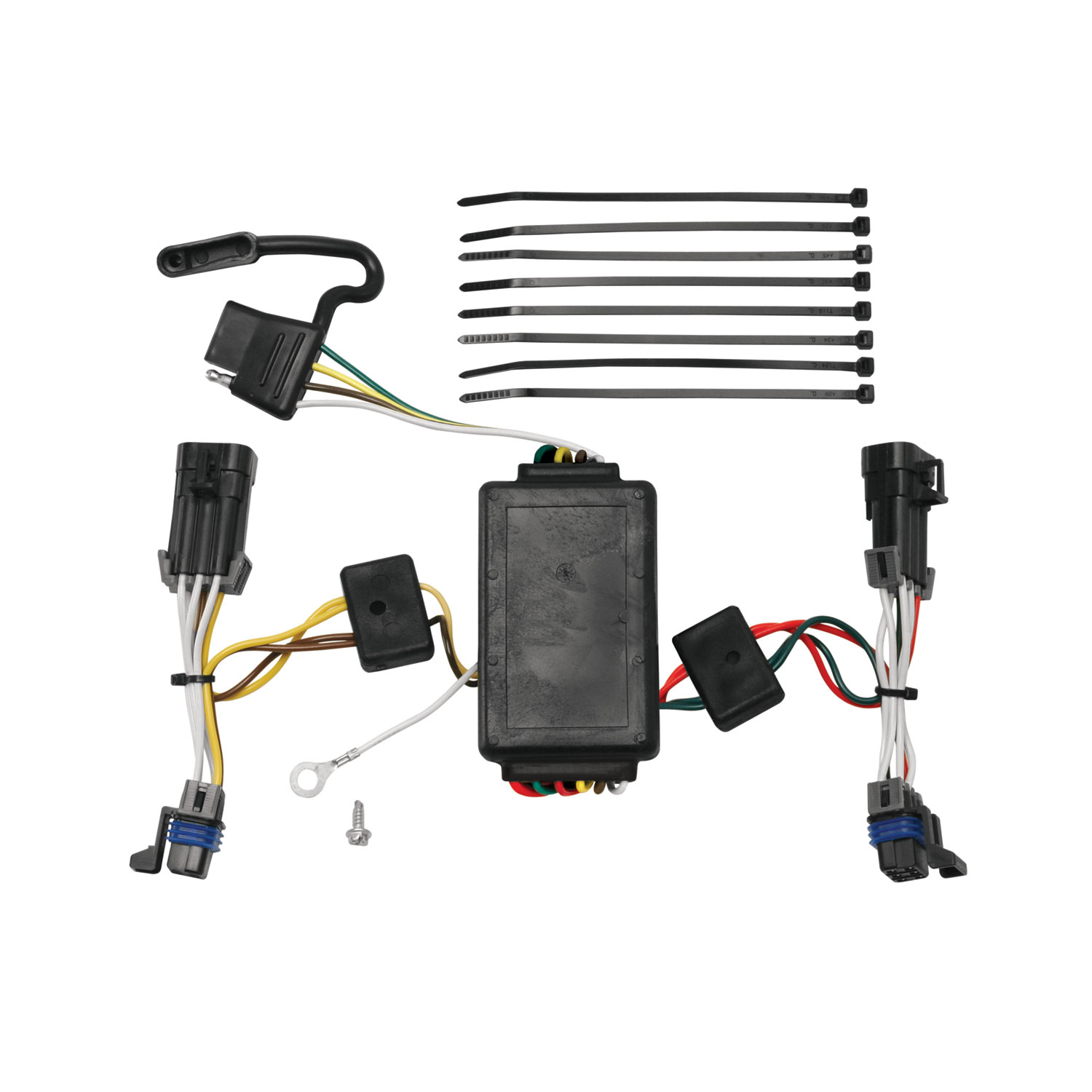 2002-2007 Saturn Vue Except Redline Draw-tite Class 3 Trailer Hitch, 2 Inch Square Receiver Bundle w/ Plug-n-Play T-One Wiring Harness thumbnail 1