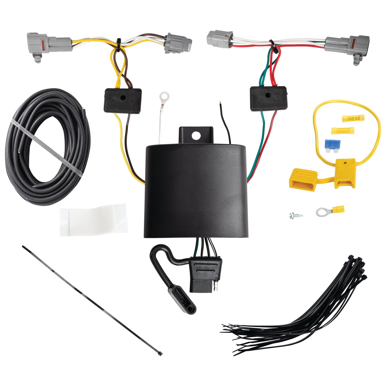 2020-2024 Subaru Legacy SedanDraw-Tite Class 3 Trailer Hitch, 2 Inch Square Receiver Bundle w/ Plug-n-Play T-One Wiring Harness thumbnail 1