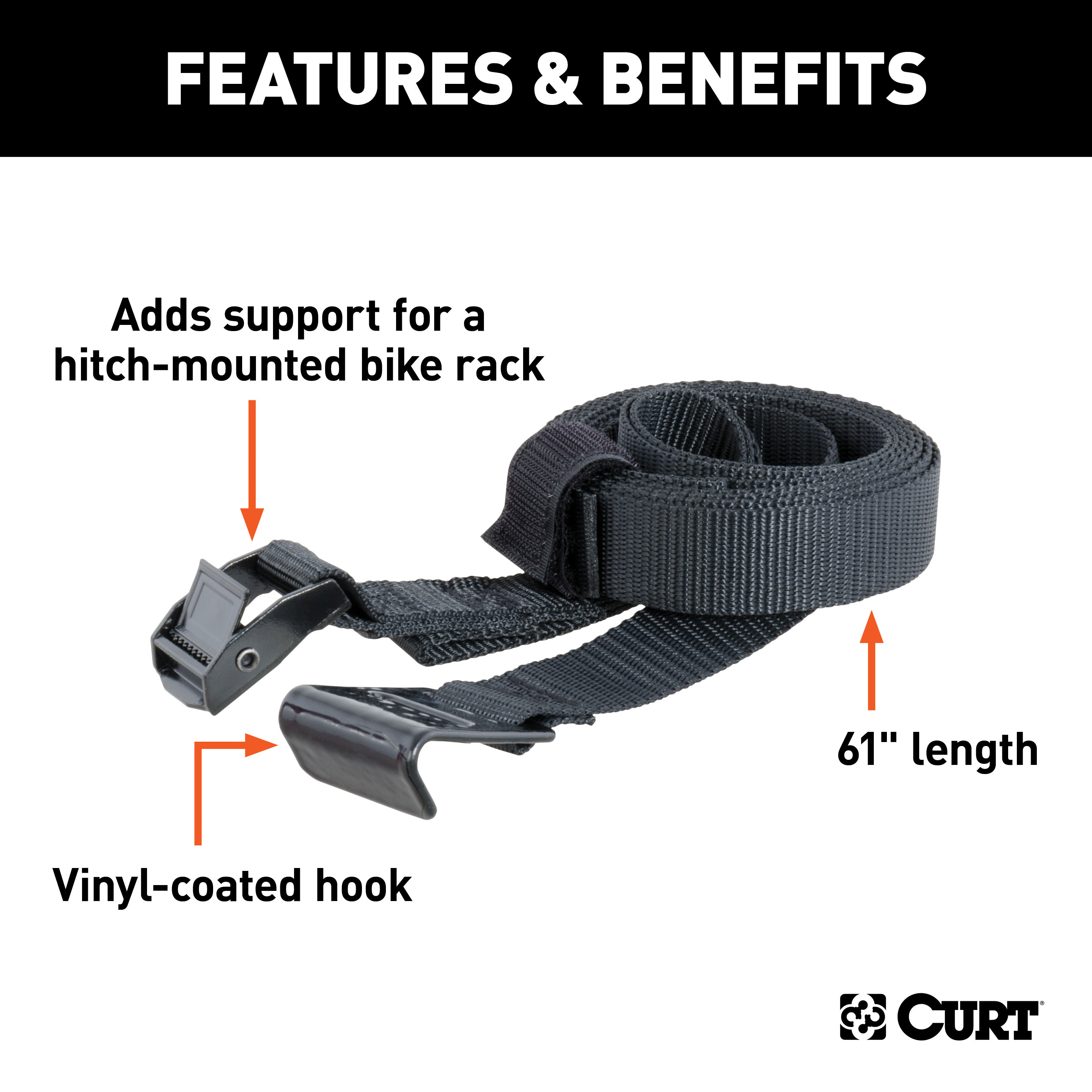 CURT bike racks Strap thumbnail 1