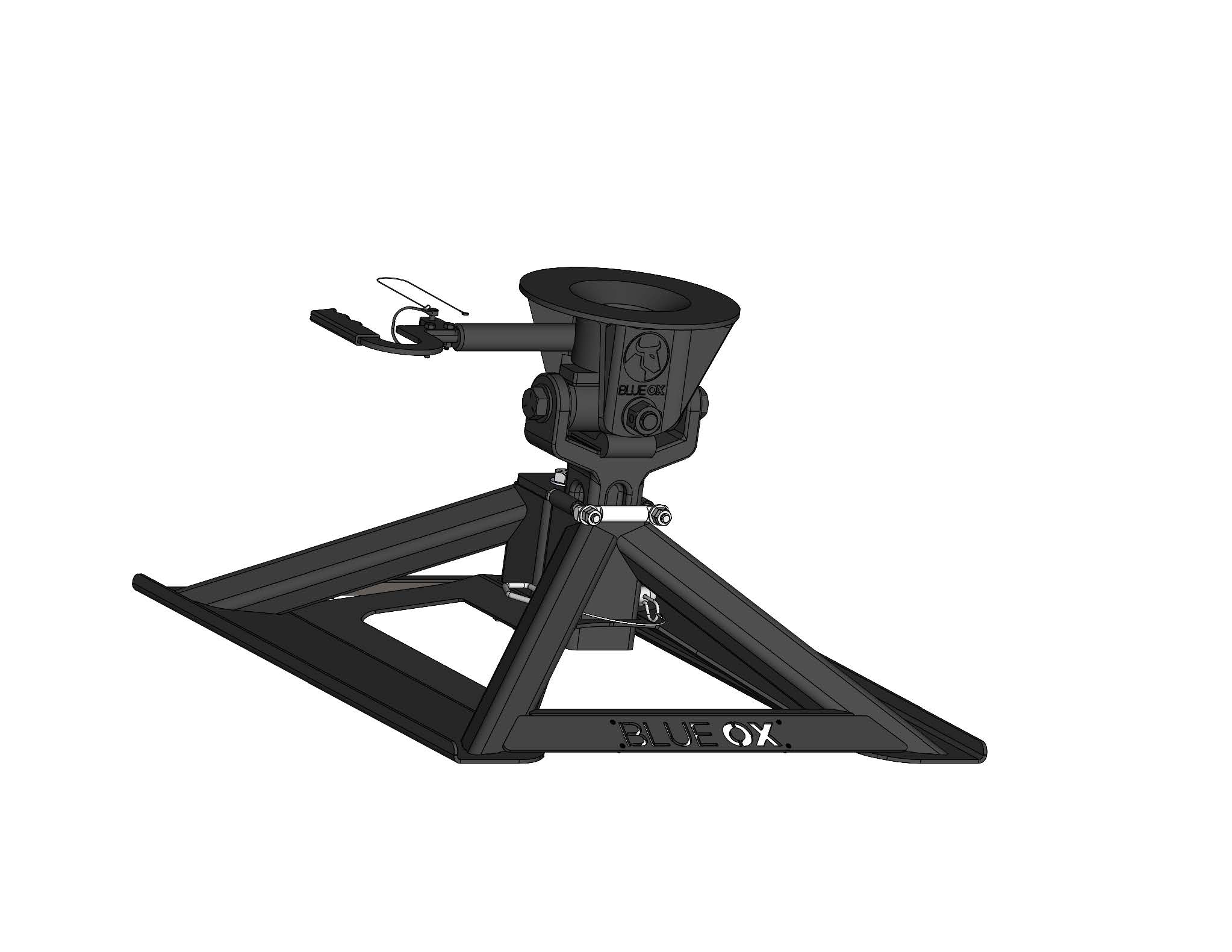 Blue Ox 5TH WHEEL HITCH,21,000 lb. RATED,GOOSENECK MOUNT BXR2100 thumbnail 1