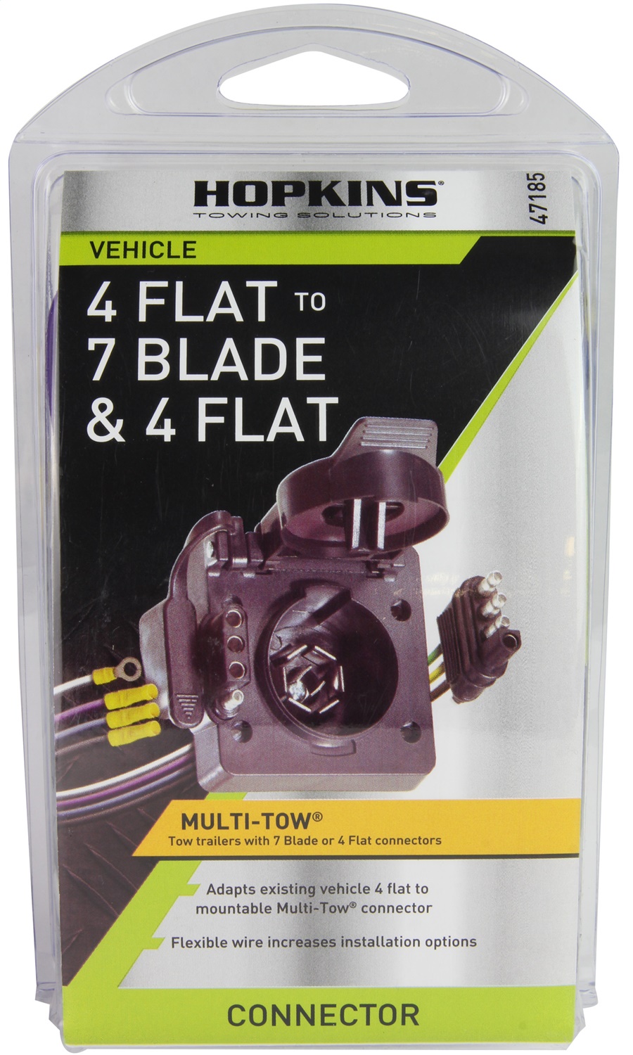 Hopkins Multi-Tow 4-Flat To 7-Blade And 4-Flat Connector 47185 thumbnail 6