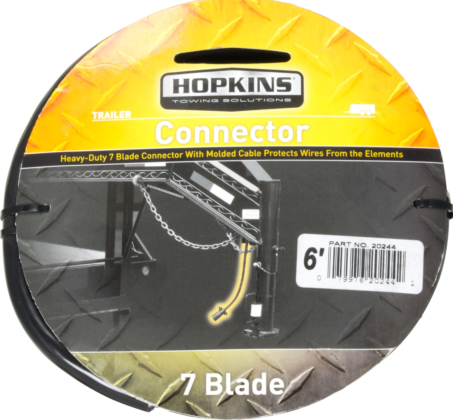Hopkins 7-Blade Trailer End Molded Cable 20244 thumbnail 3