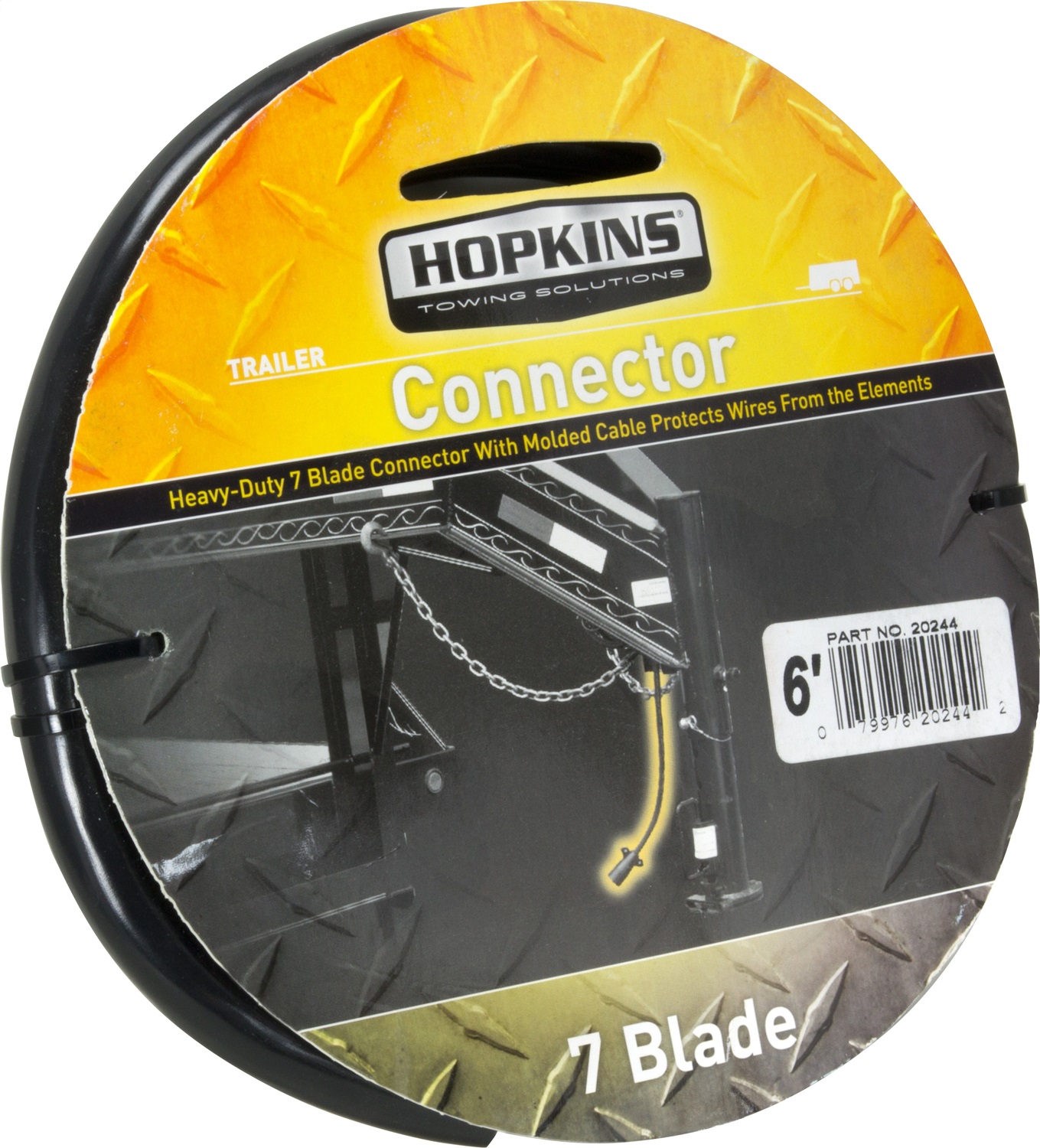 Hopkins 7-Blade Trailer End Molded Cable 20244 thumbnail 5