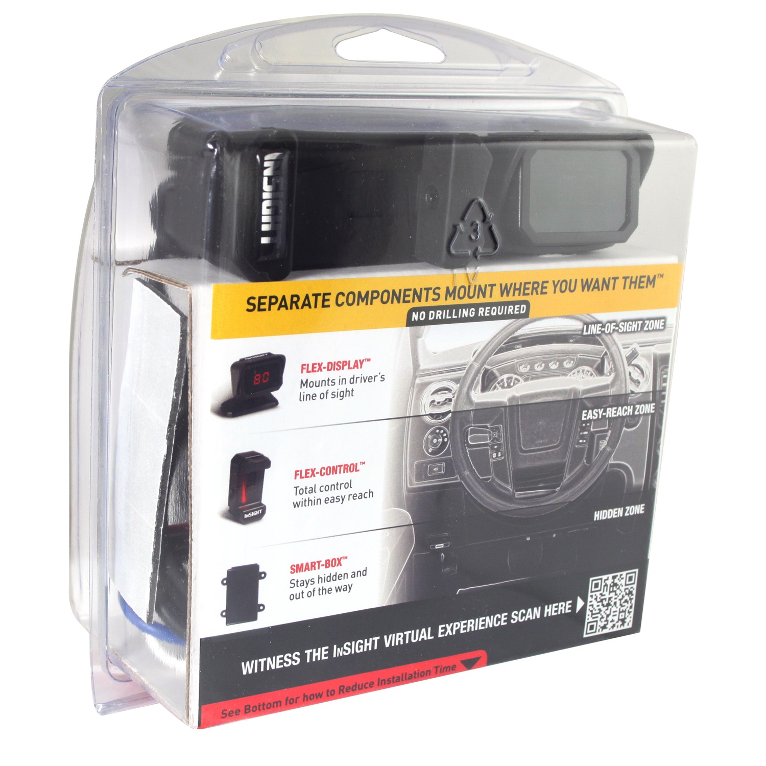 InSIGHT™ Proportional 1-4 Axle Trailer Brake Controller – 3-Part Design, Digital Display, Easy Install, 7 Sensitivity Settings thumbnail 6