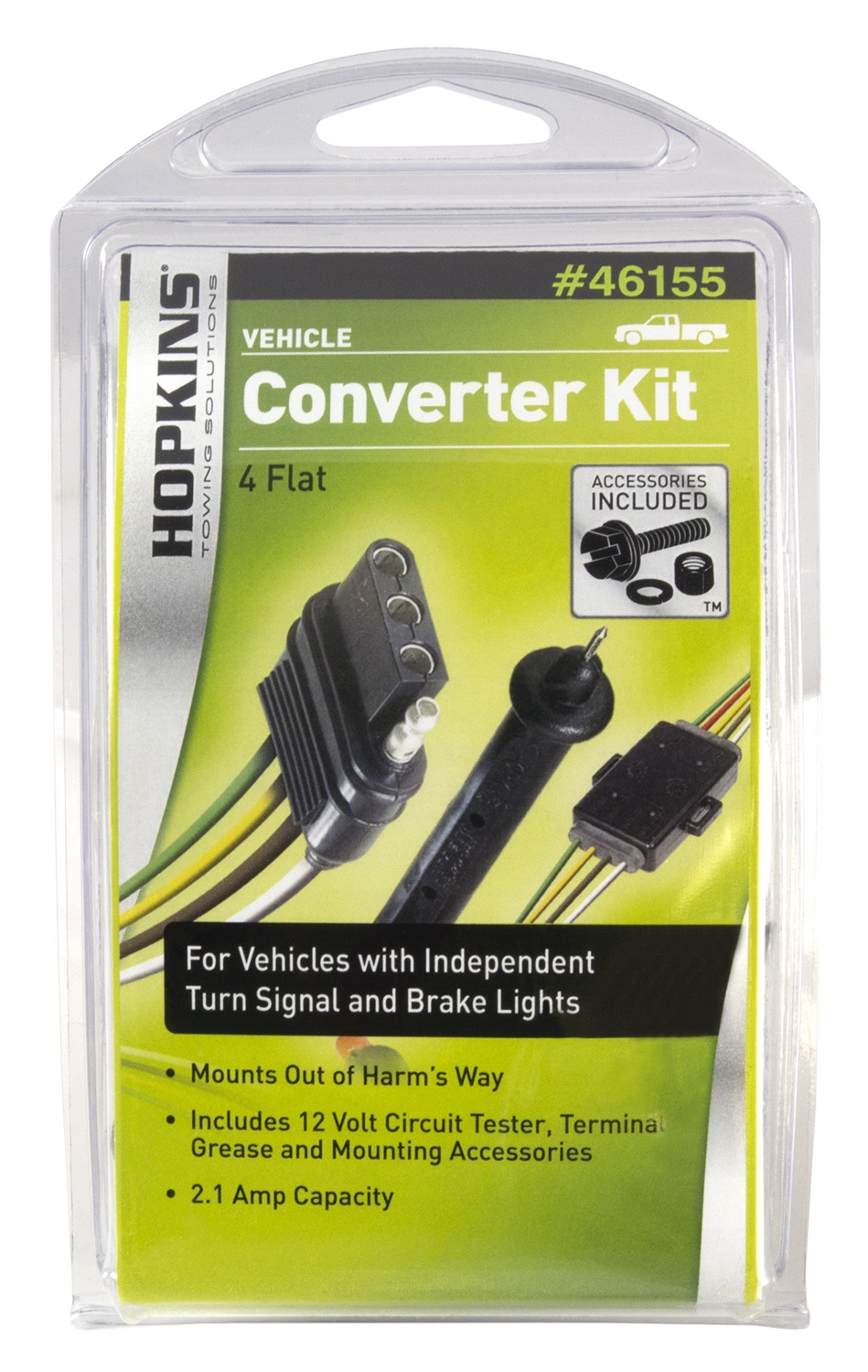 Hopkins Vehicle To Trailer Taillight Converter Kit 46155 thumbnail 2