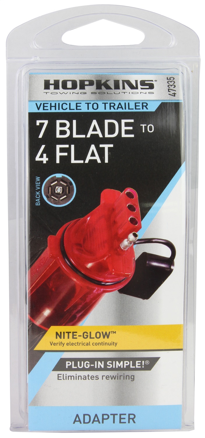 Hopkins Nite-Glow 7-Blade To 4-Flat Adapter 47335 thumbnail 6