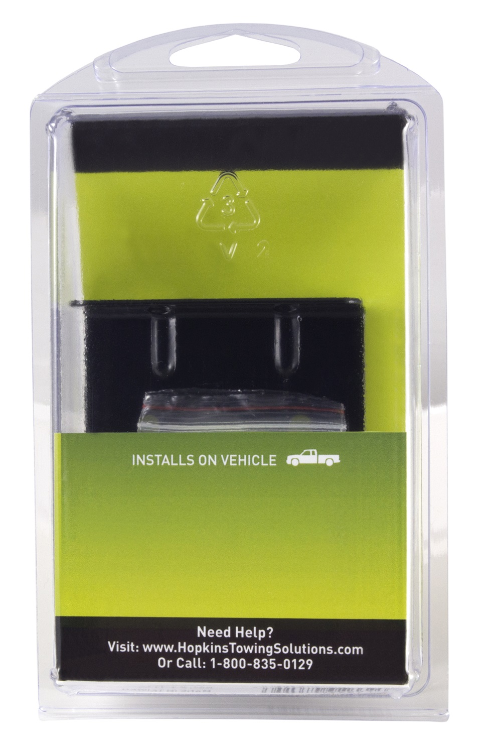 Hopkins 7/9-Pole Vehicle End Mounting Bracket 48615 thumbnail 1