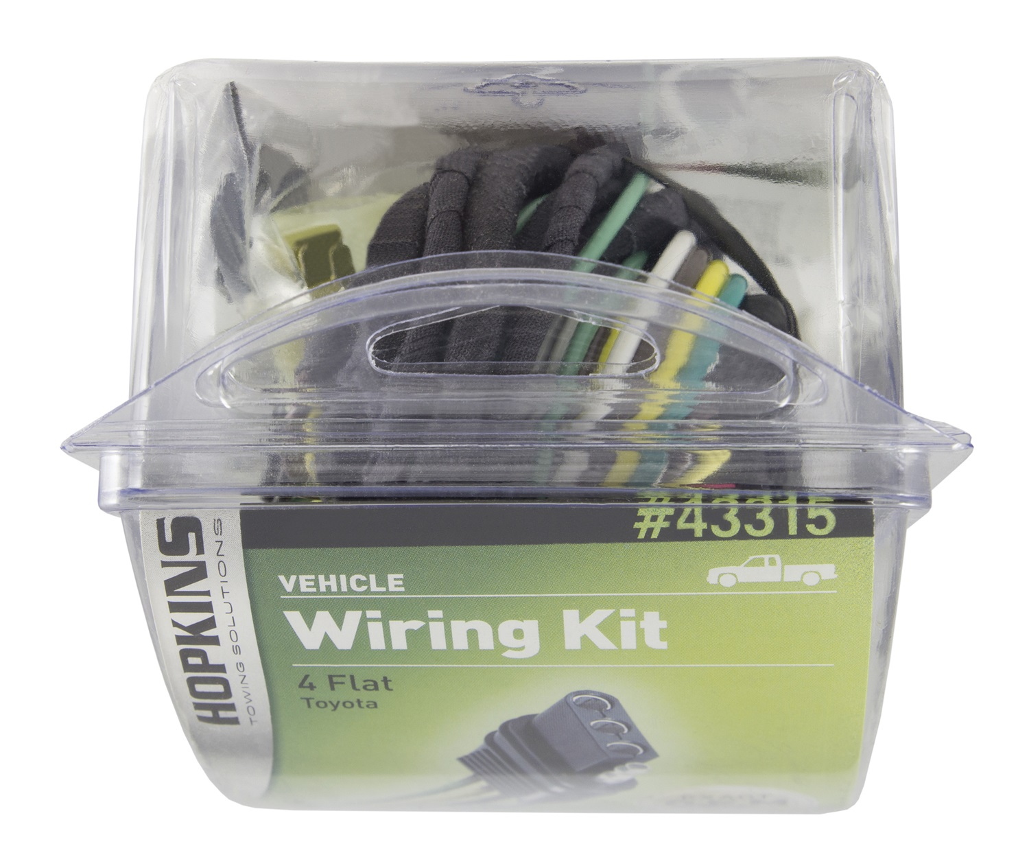 Hopkins Plug-In Simple Vehicle To Trailer Wiring Harness 43315 thumbnail 6