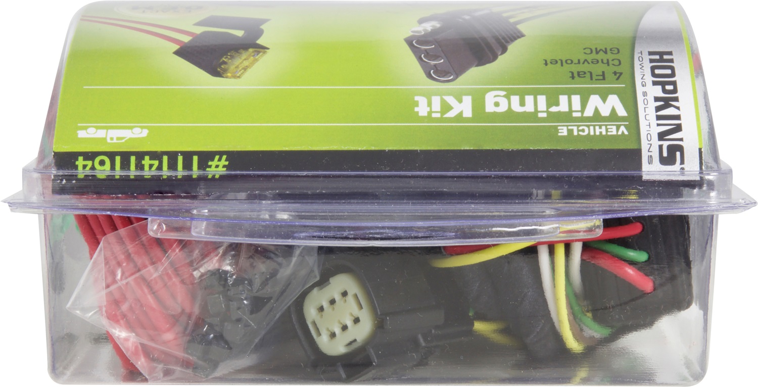 Hopkins Plug-In Simple Vehicle To Trailer Wiring Harness 11141164 thumbnail 7