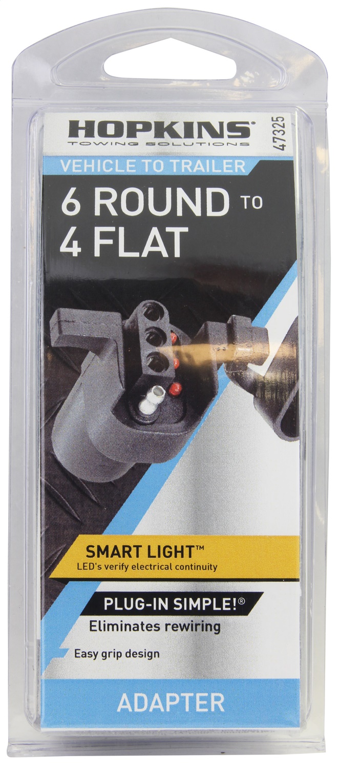 Hopkins LED Test 6-Round To 4-Flat Adapter 47325 thumbnail 6