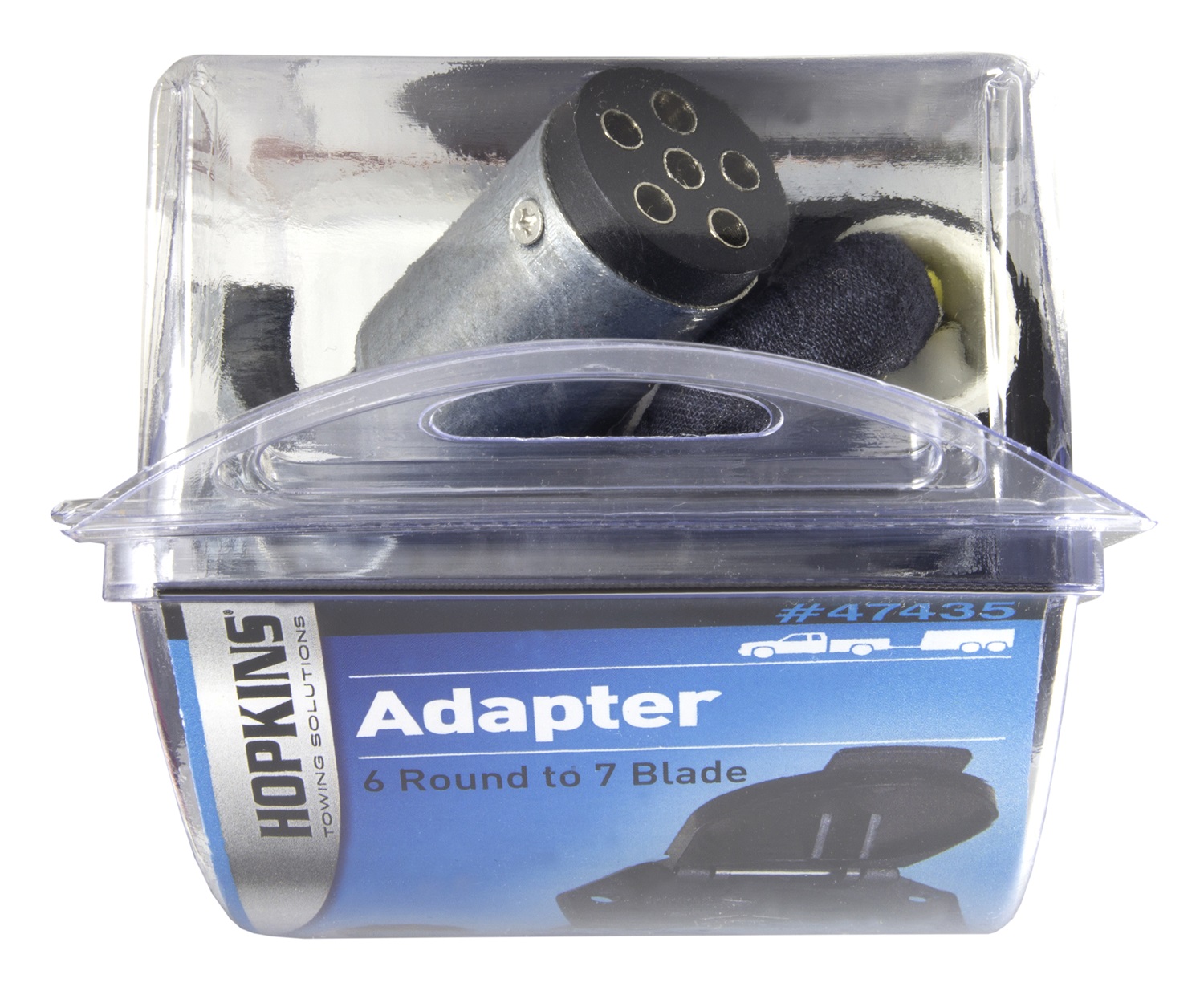 Hopkins 6-Round To 7-Blade Flex Adapter 47435 thumbnail 5