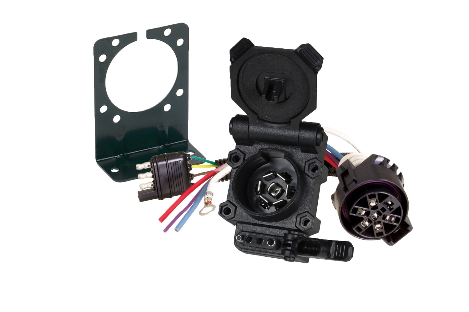 Hopkins Endurance Multi-Tow 4-Flat To 7-Blade And 4-Flat Connector 47180 thumbnail 0