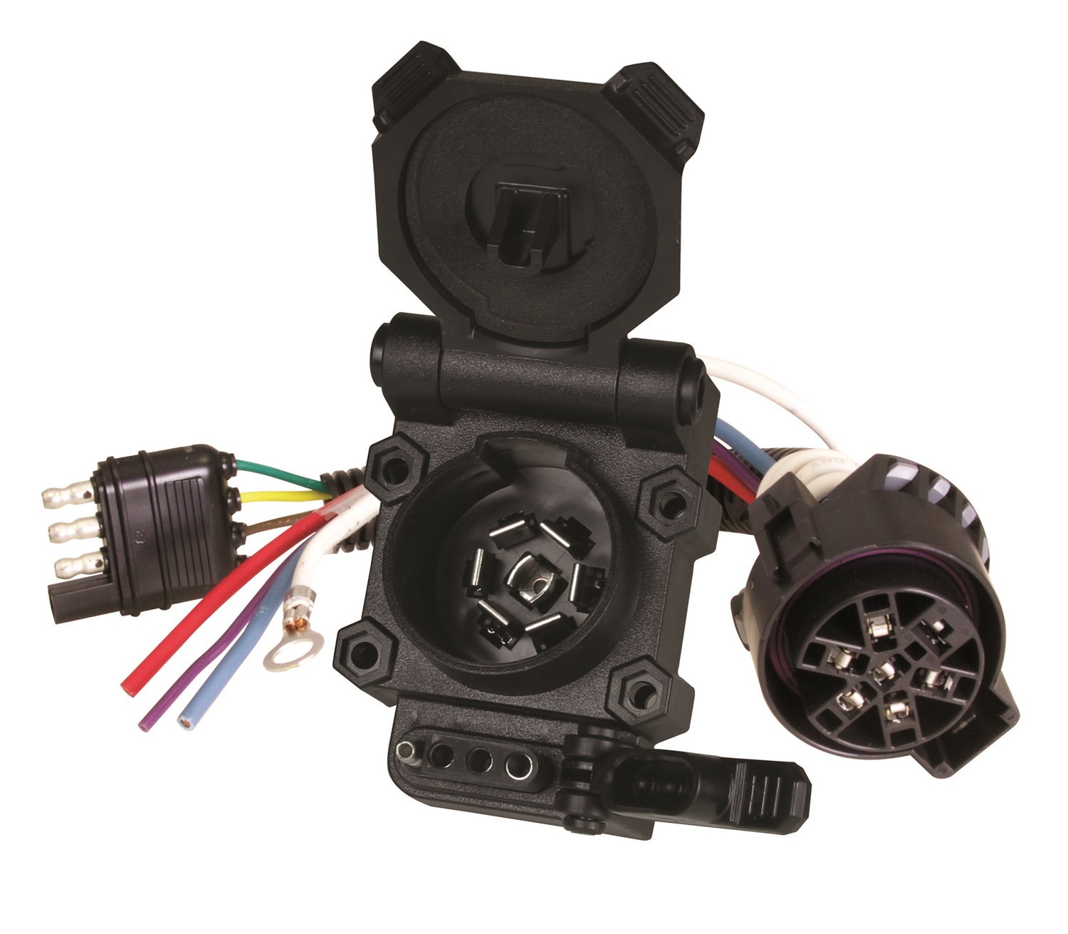 Hopkins Endurance Multi-Tow 4-Flat To 7-Blade And 4-Flat Connector