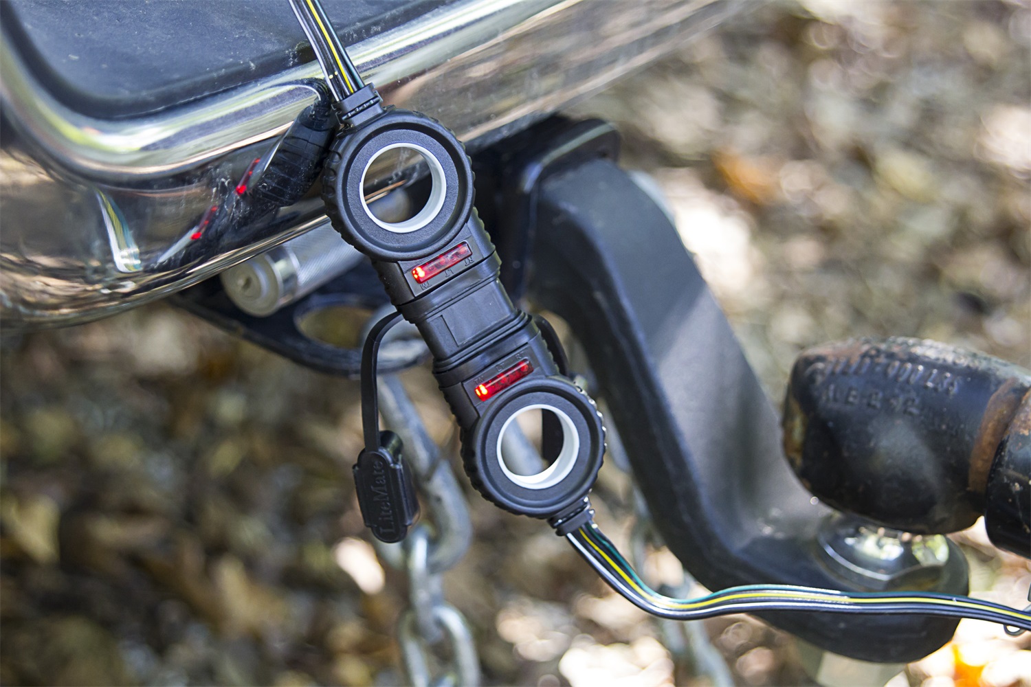 Hopkins Endurance Easy-Pull LED Test 4-Flat Vehicle End Wiring Connector 48058 thumbnail 1