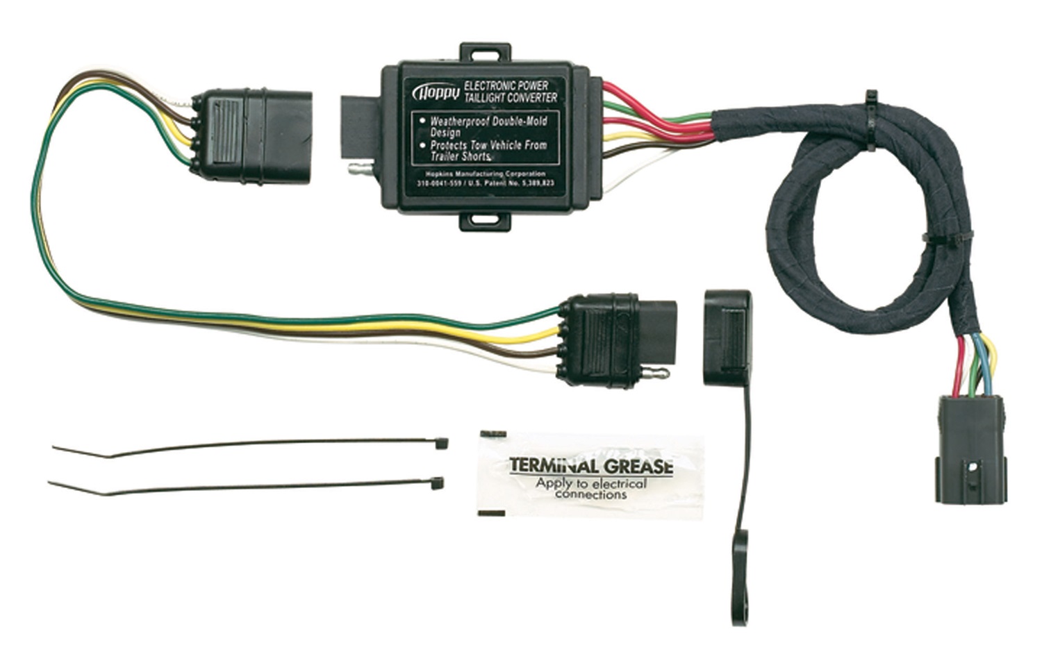 Hopkins Plug-In Simple Vehicle To Trailer Wiring Harness 11143875