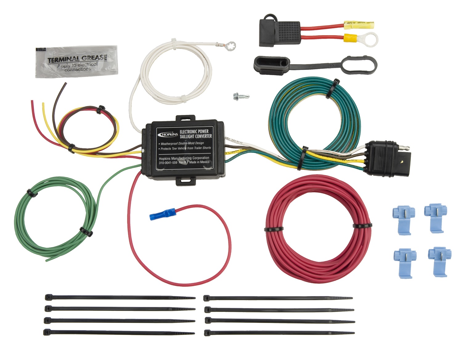 Hopkins Vehicle To Trailer Powered Taillight Converter Kit 46255