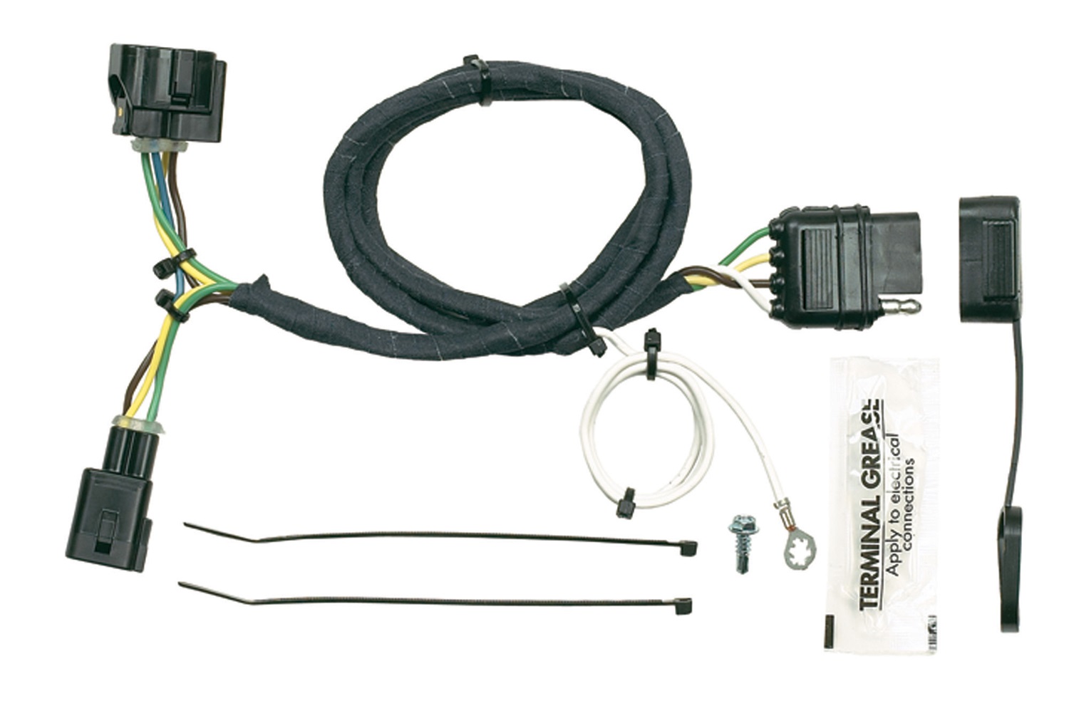 Hopkins Plug-In Simple Vehicle To Trailer Wiring Harness 42615
