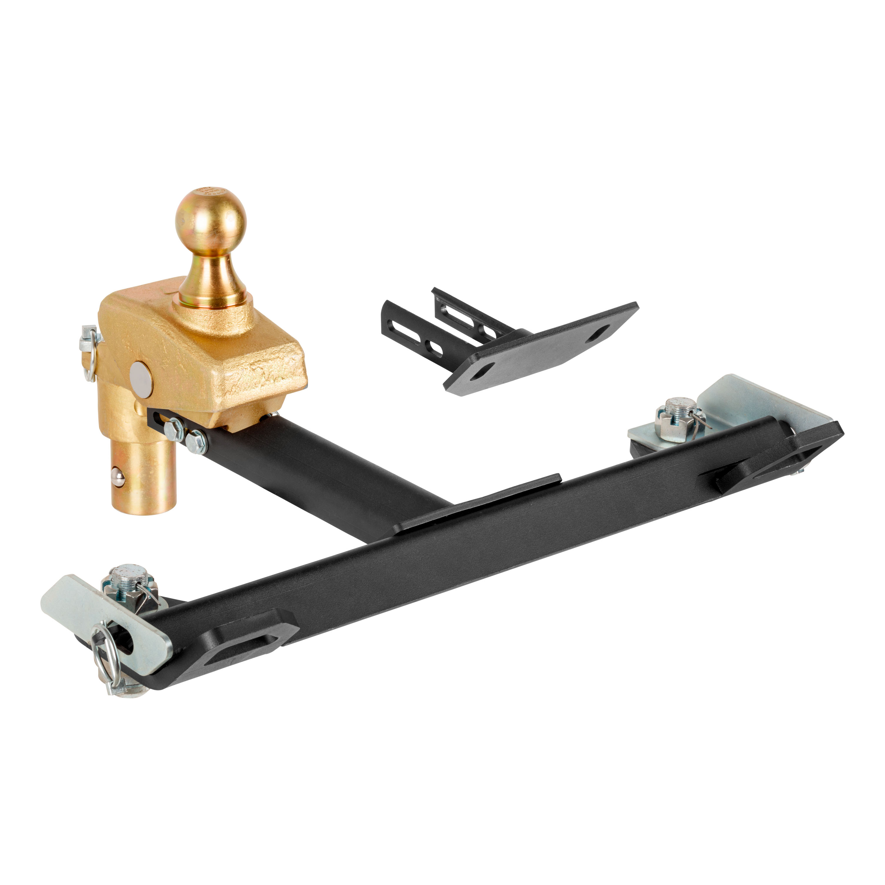 CURT RockerBall Multi-Fit OEM Puck System Gooseneck Ball with 4" Offset 60668 thumbnail 0