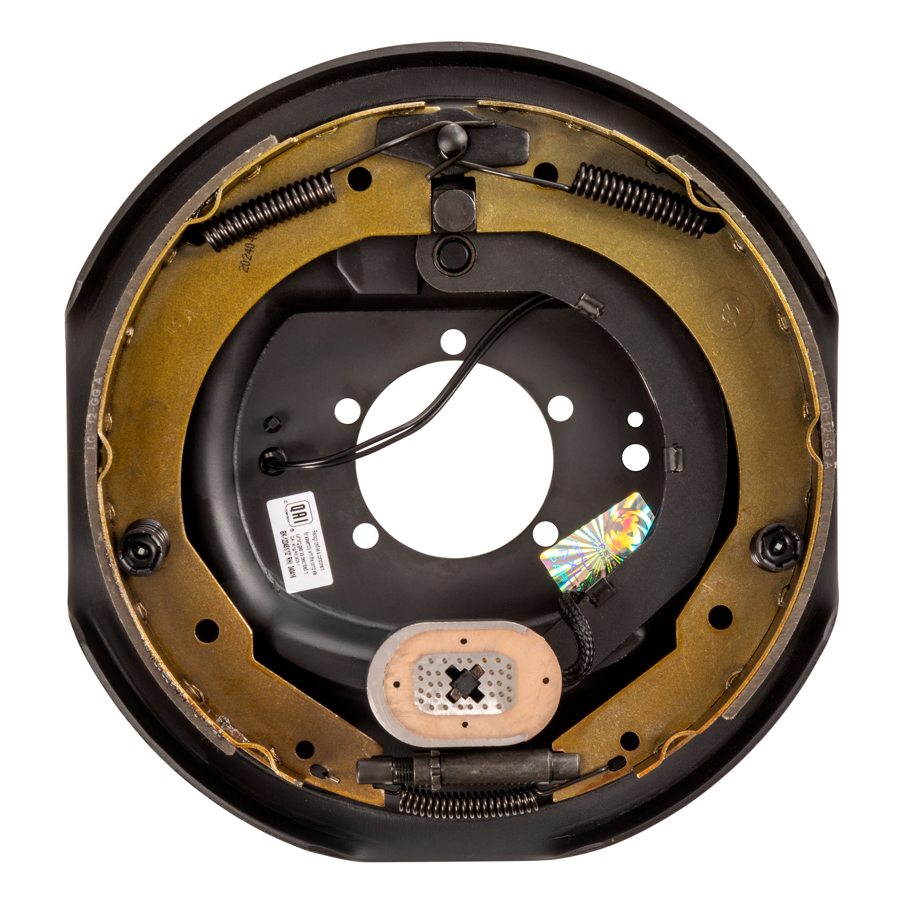 Lippert Electric Trailer Brake Assembly - 12" x 2", 5,200-7,000-lb. Axles, Right Side 298276 thumbnail 0