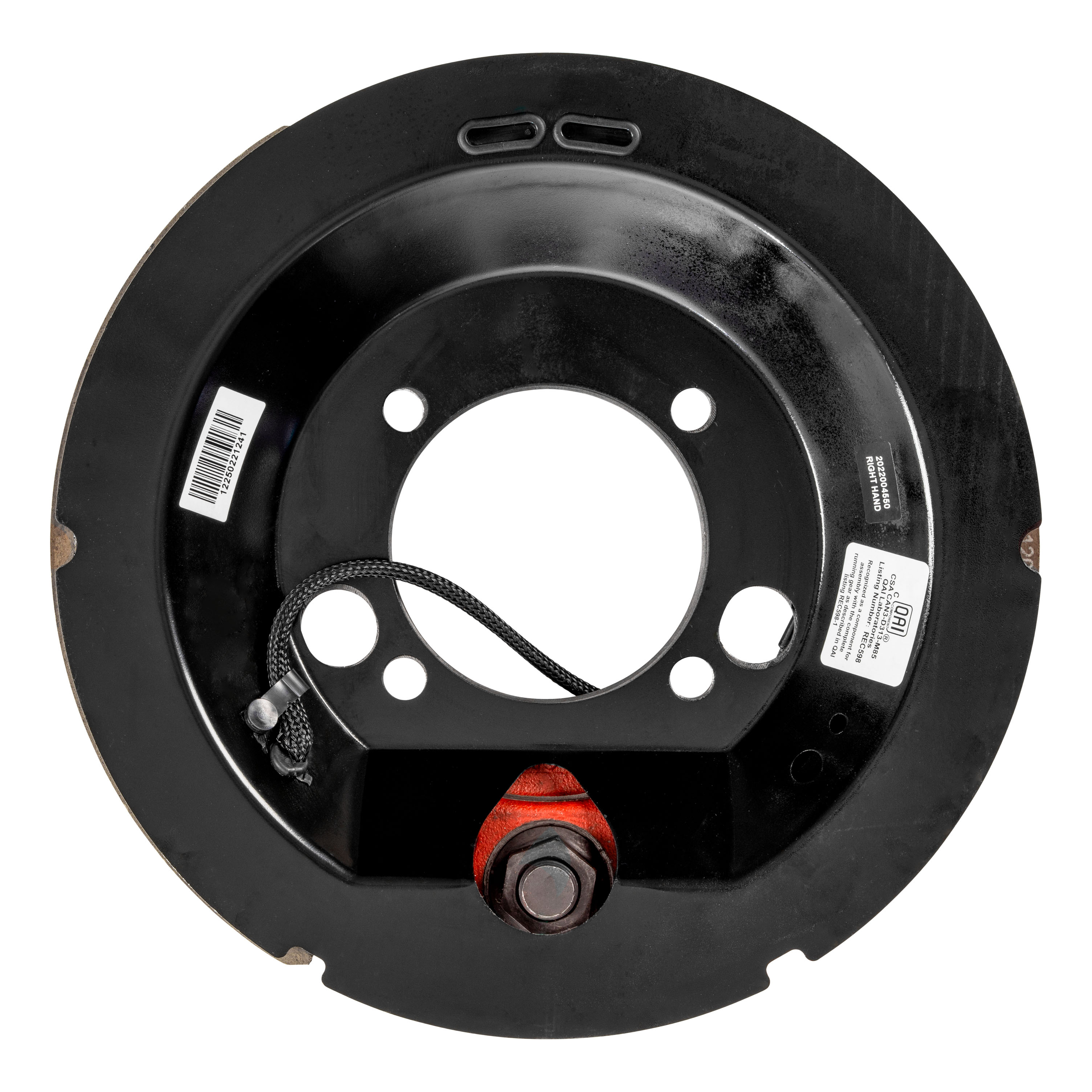 Lippert Electric Trailer Brake Assembly - 12.25" x 3.38" 8,000 lbs. Right Side (Boxed) 298279 thumbnail 1