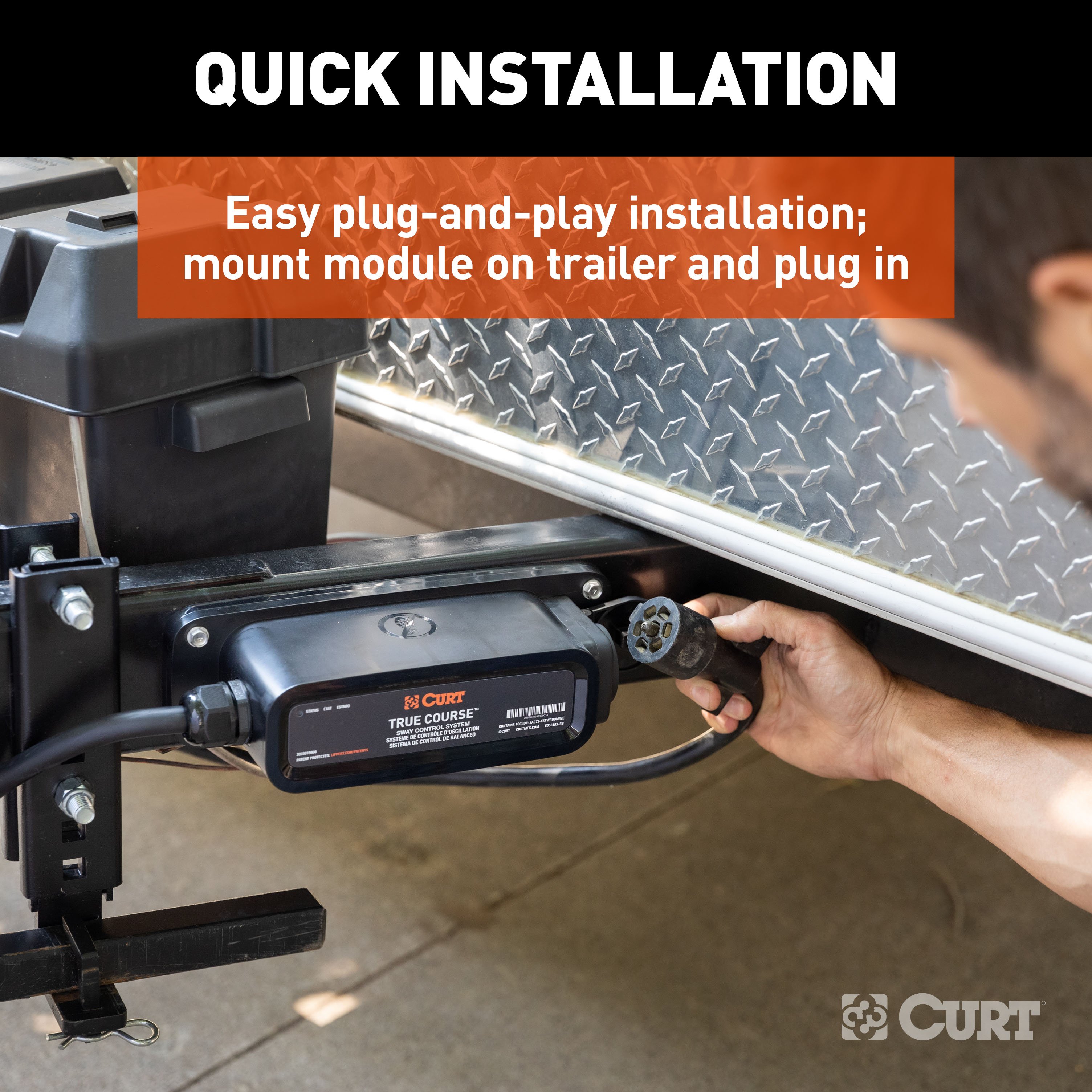 Lippert True Course Advanced Bluetooth Trailer Sway Control System 51202 thumbnail 4
