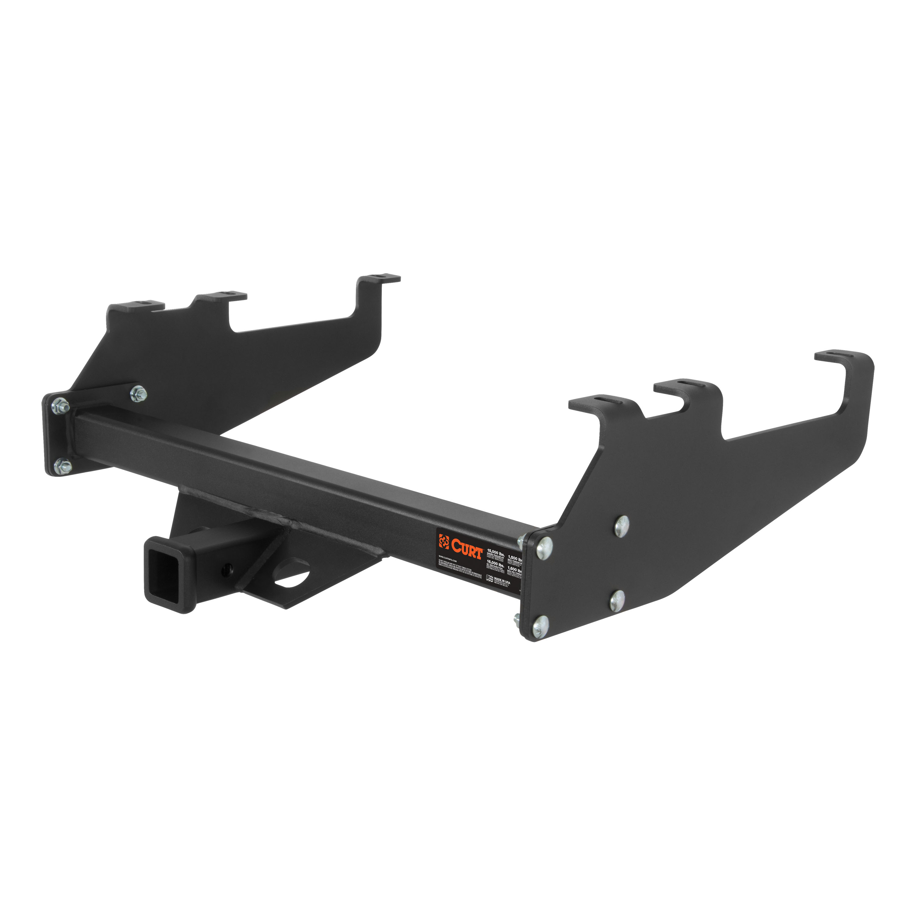 CURT 15511 Pickup Truck Multi-Fit Class 5 Adjustable Hitch, 7-1/2-Inch Drop, 2-Inch Receiver, 15,000 lbs. Select Chevrolet, Dodge, Ford, GMC Trucks thumbnail 0