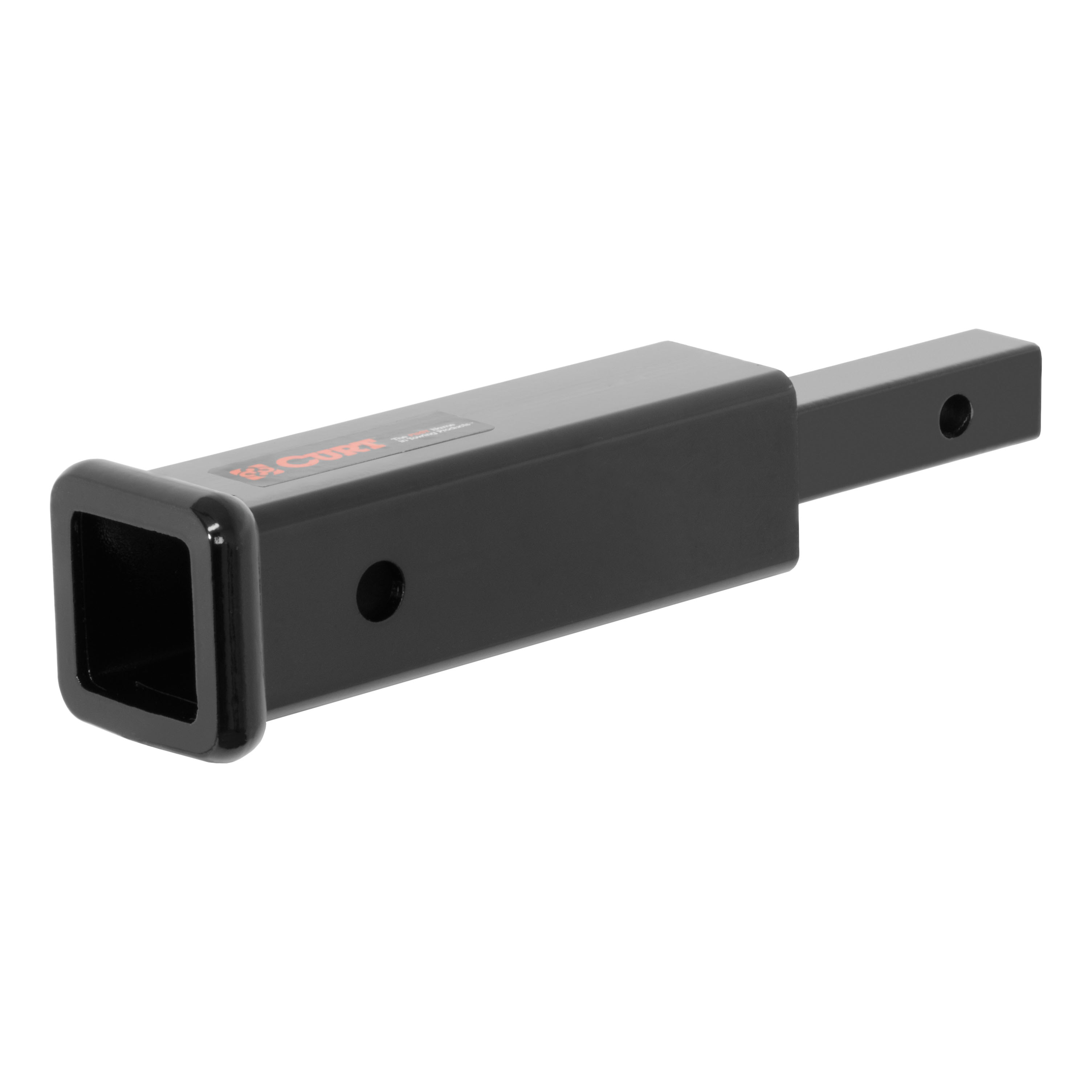 CURT 45790 Trailer Hitch Receiver Adapter, 1-1/4 to 2-Inch, 10-In Extension, 350 lbs thumbnail 0