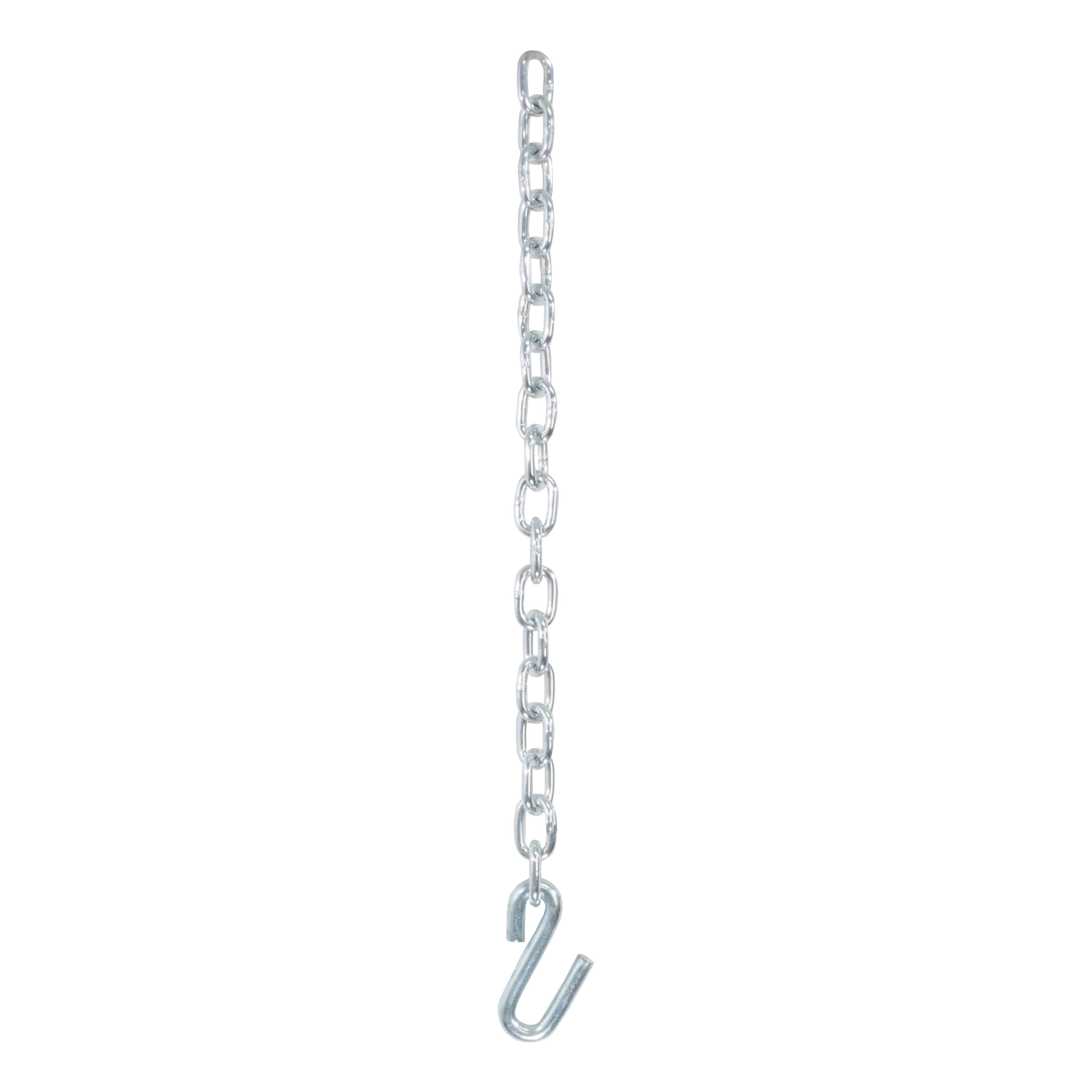 CURT 80300 27-Inch Trailer Safety Chain with 17/32-In S-Hook, 7,000 lbs Break Strength thumbnail 1