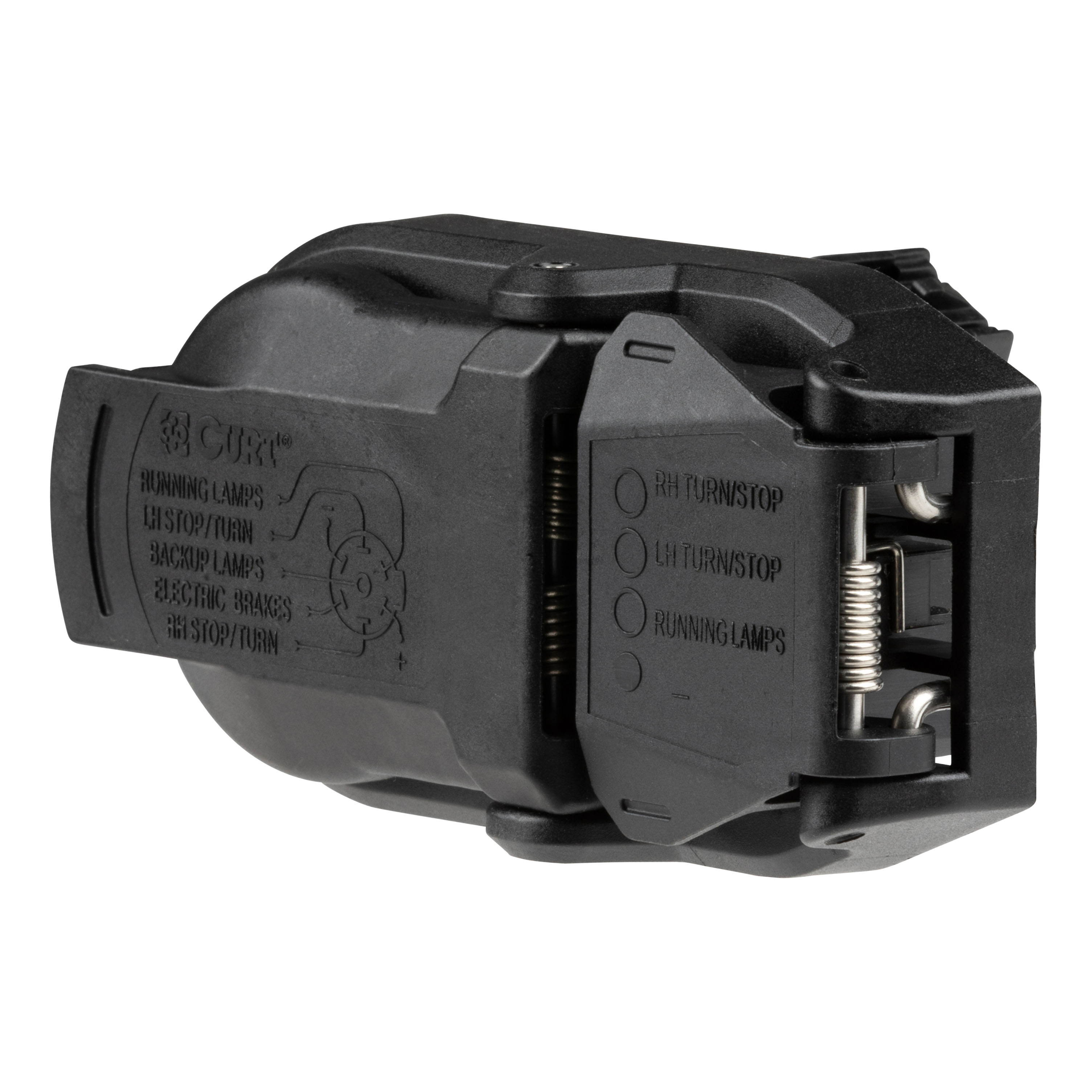 CURT 57020 OEM Replacement Dual-Output Vehicle-Side 7-Pin, 4-Pin Connectors, Factory Tow Package and USCAR Socket Required, Packaged thumbnail 3