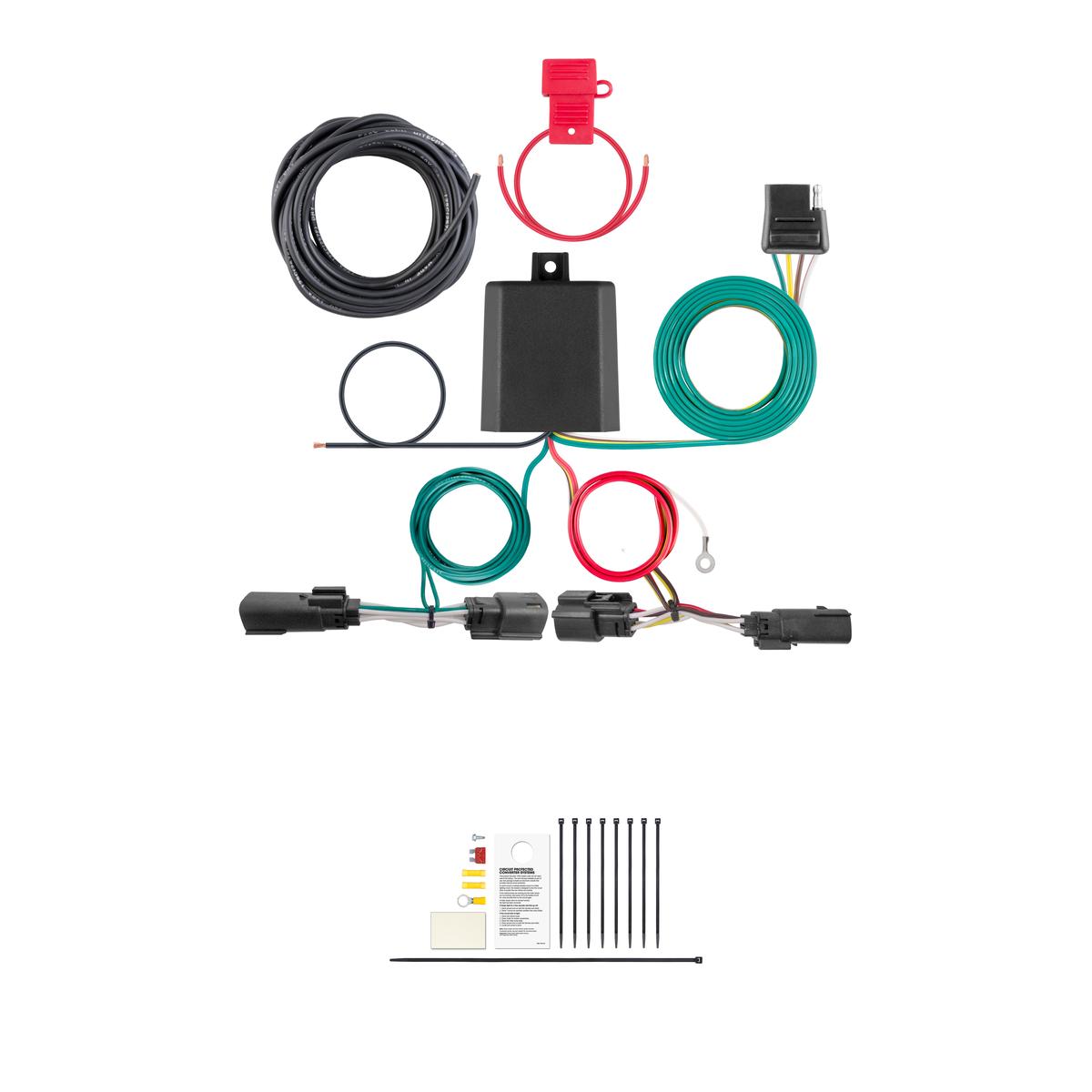 CURT 56456 Vehicle-Side Custom 4-Pin Trailer Wiring Harness, Fits Select Buick Encore thumbnail 0