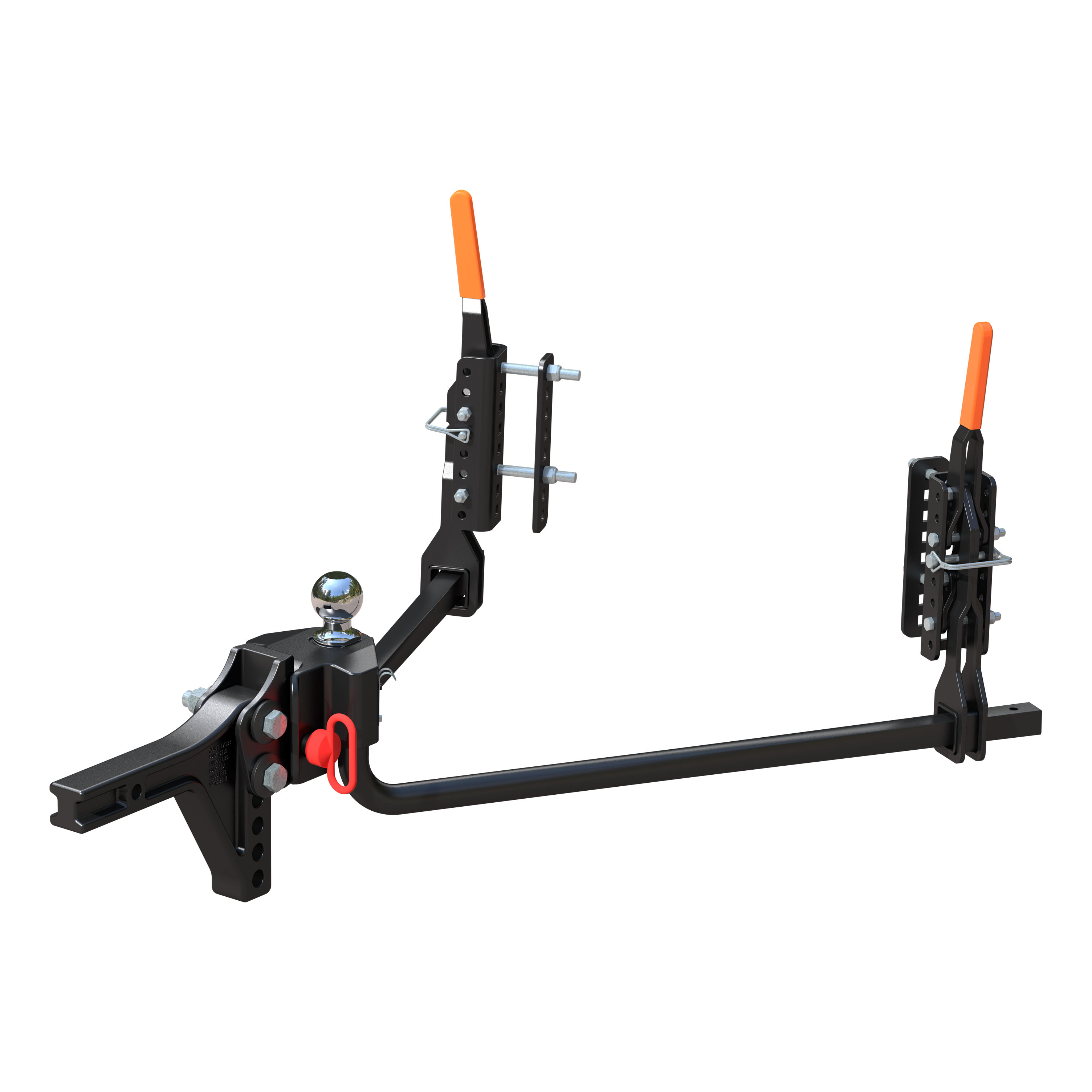 CURT TruTrack 2P Trailer-Mounted Weight Distribution Hitch, 8-10K 17510 thumbnail 1