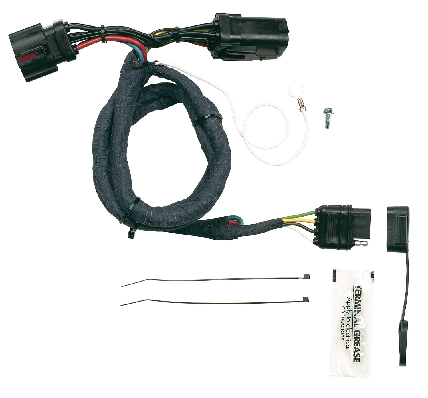 Hopkins Plug-In Simple Vehicle To Trailer Wiring Harness 40145 thumbnail 0