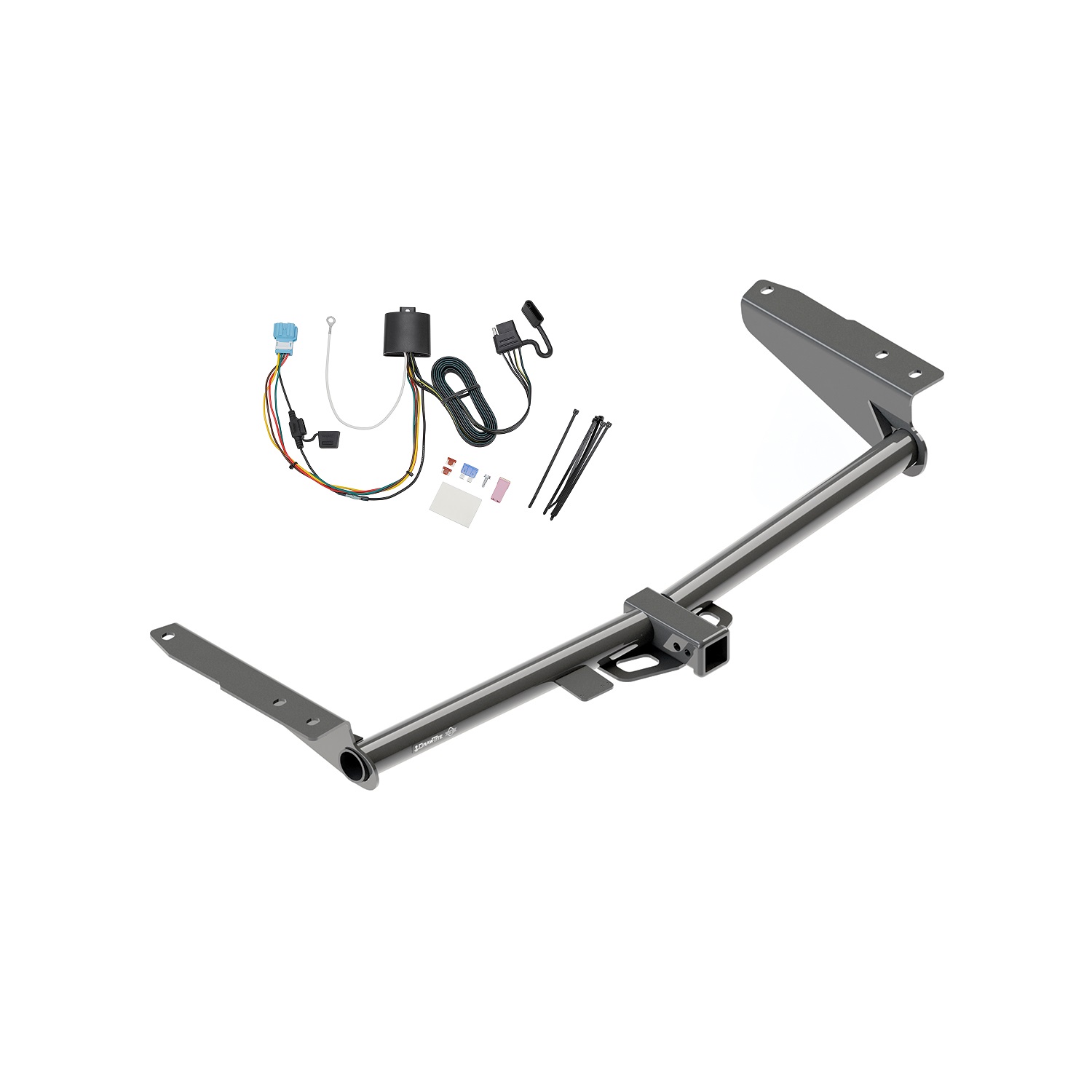 2018-2024 Honda Odyssey With Fuse ProvisionsDraw-Tite Class 3 Trailer Hitch, 2 Inch Square Receiver Bundle w/ Plug-n-Play T-One Wiring Harness thumbnail 0