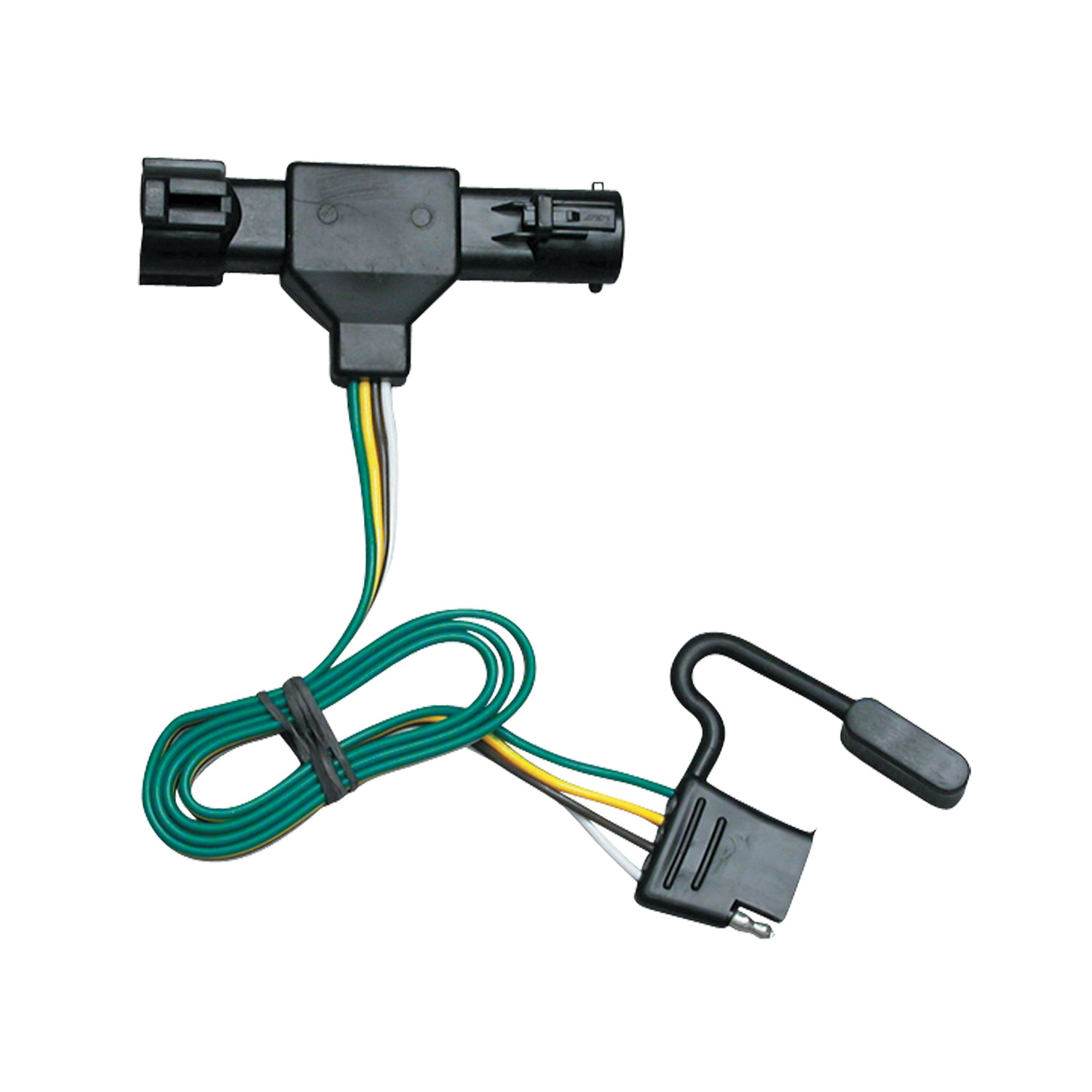 1986-1992 Ford Ranger Except GT Draw-tite Class 3 Trailer Hitch, 2 Inch Square Receiver Bundle w/ Plug-n-Play T-One Wiring Harness thumbnail 1