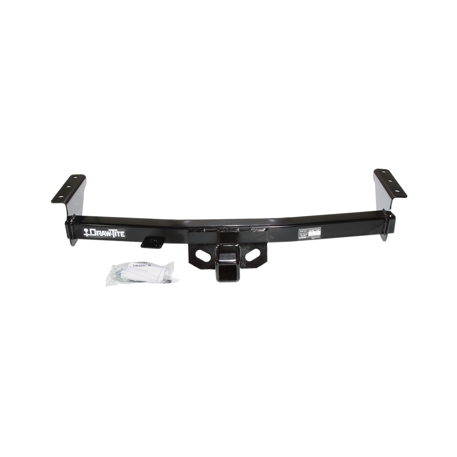 2005-2024 Nissan Frontier Draw-Tite Class 3 Trailer Hitch, 2 Inch Square Receiver Bundle w/ Plug-n-Play T-One Wiring Harness thumbnail 7