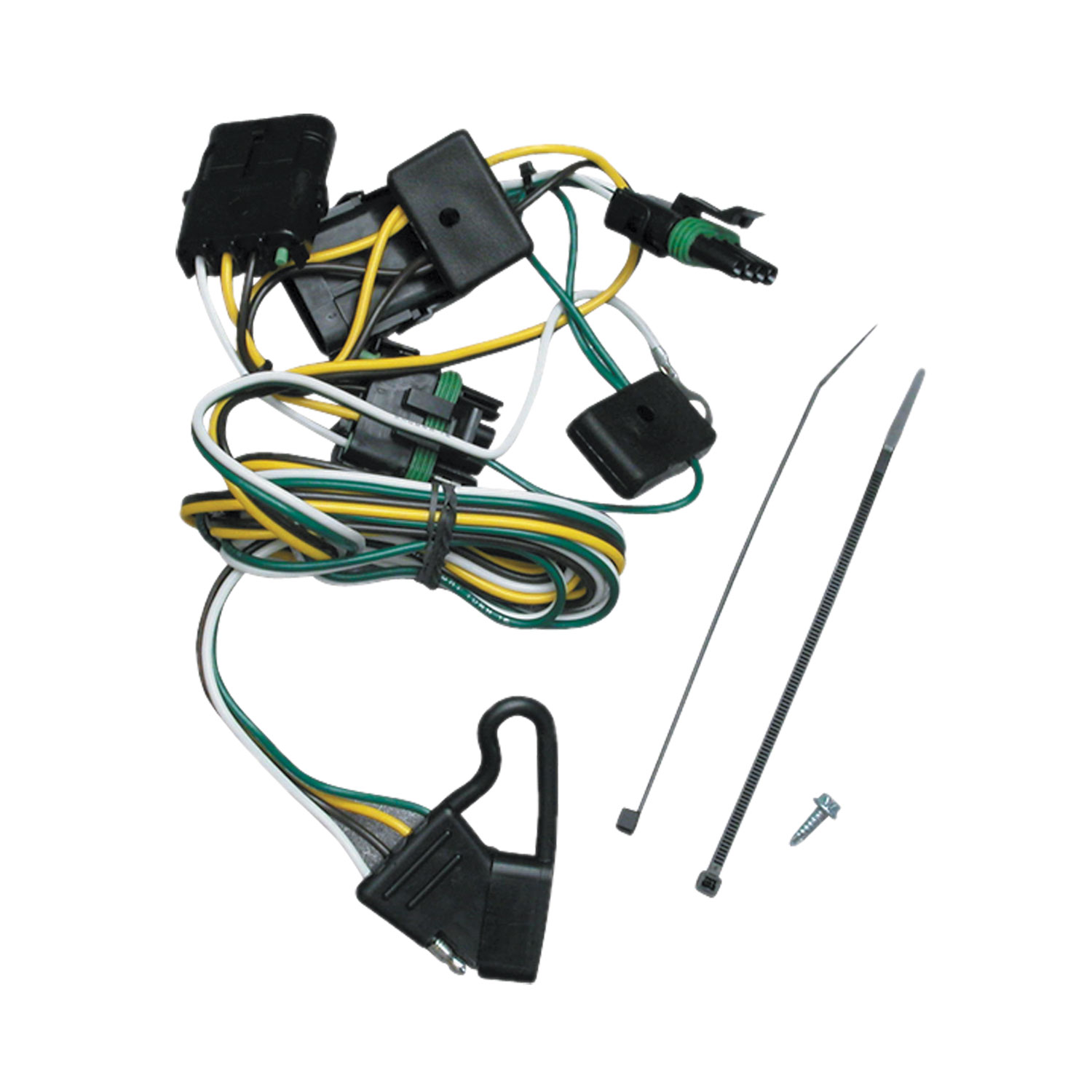 1997-1997 Jeep TJ (Canada Only) Draw-tite Class 3 Trailer Hitch, 2 Inch Square Receiver Bundle w/ Plug-n-Play T-One Wiring Harness thumbnail 1