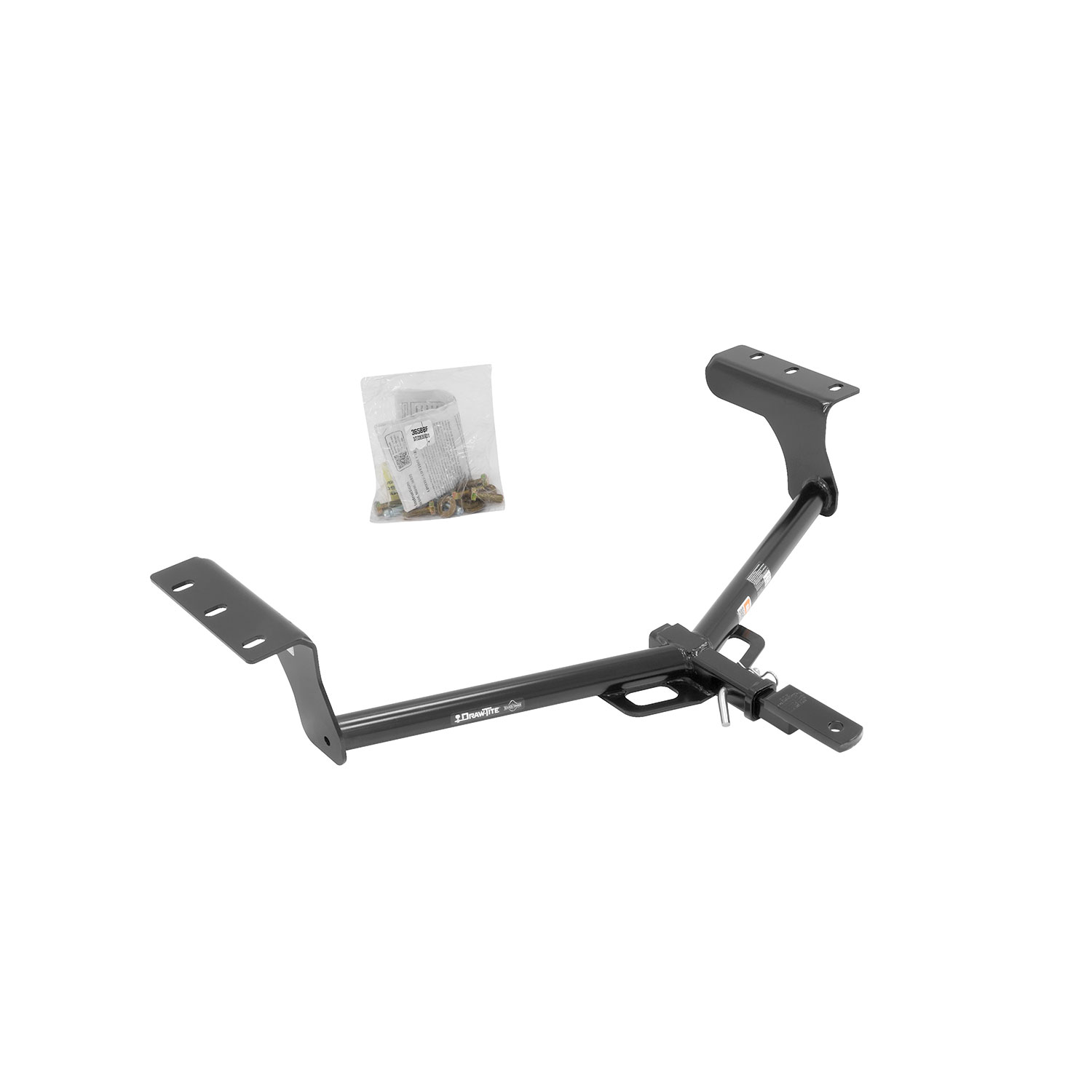 2013-2015 Toyota RAV4 Draw-tite Class 2 Trailer Hitch, 1-1/4 Inch Square Receiver Bundle w/ Plug-n-Play T-One Wiring Harness thumbnail 8