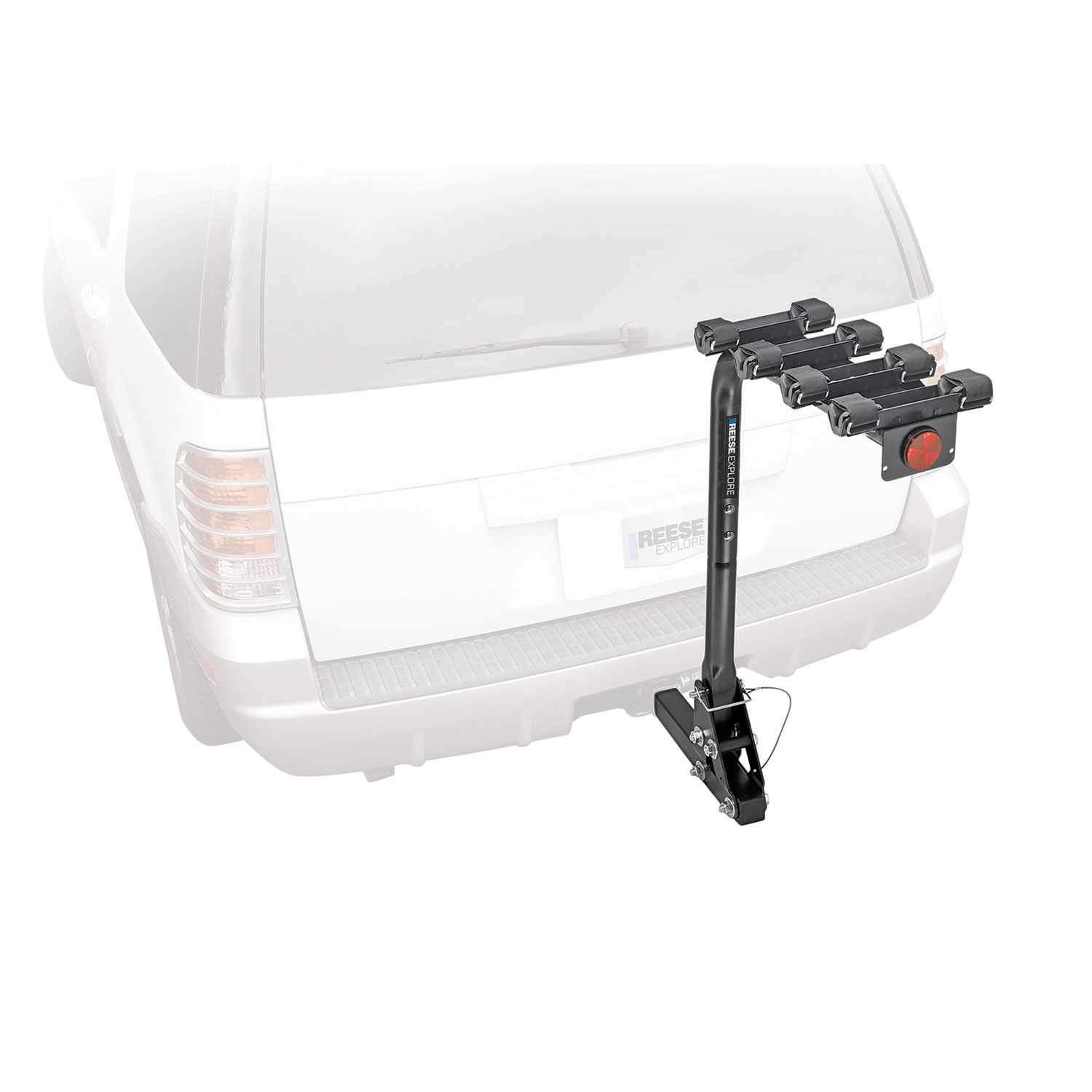 Reese Towpower Eclipse Trailer Hitch Bike Carrier, 4-Bike, 2 Inch Receiver thumbnail 8