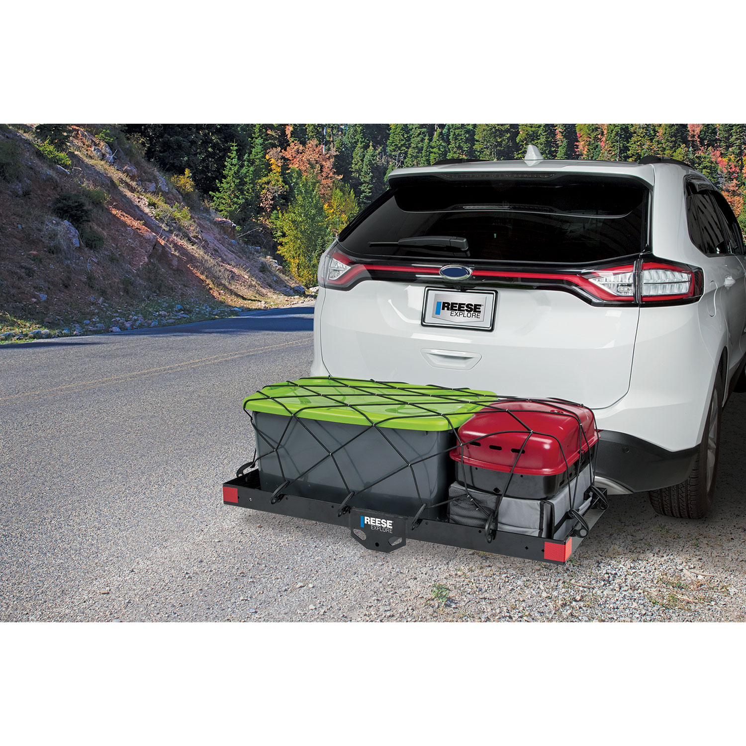 Reese Towpower StrongArm Hitch Mount Cargo Carrier, 48 Inch x 20 Inch, 2 Inch Receiver, 500 lbs. Capacity thumbnail 8