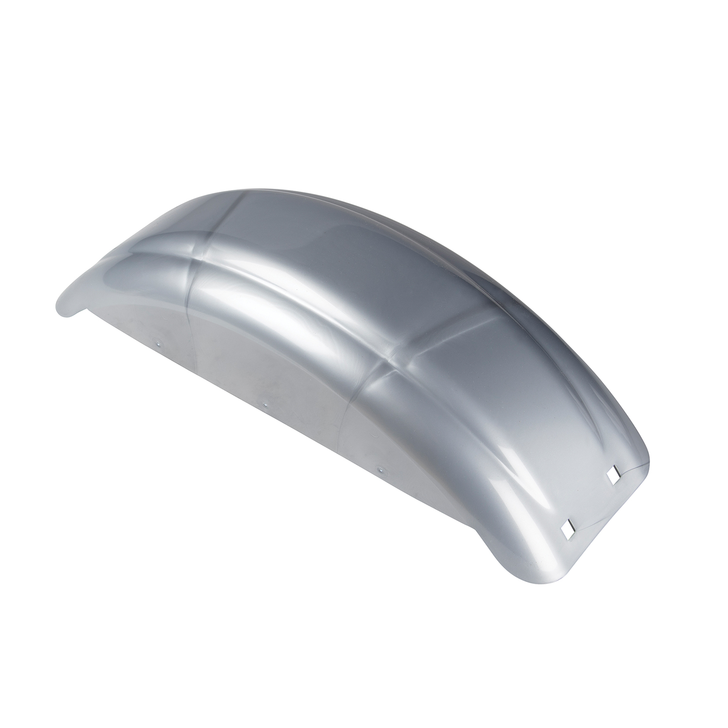 Set of 2, Fulton 8-12 in.No Step Silver Trailer Fender 008560 thumbnail 1