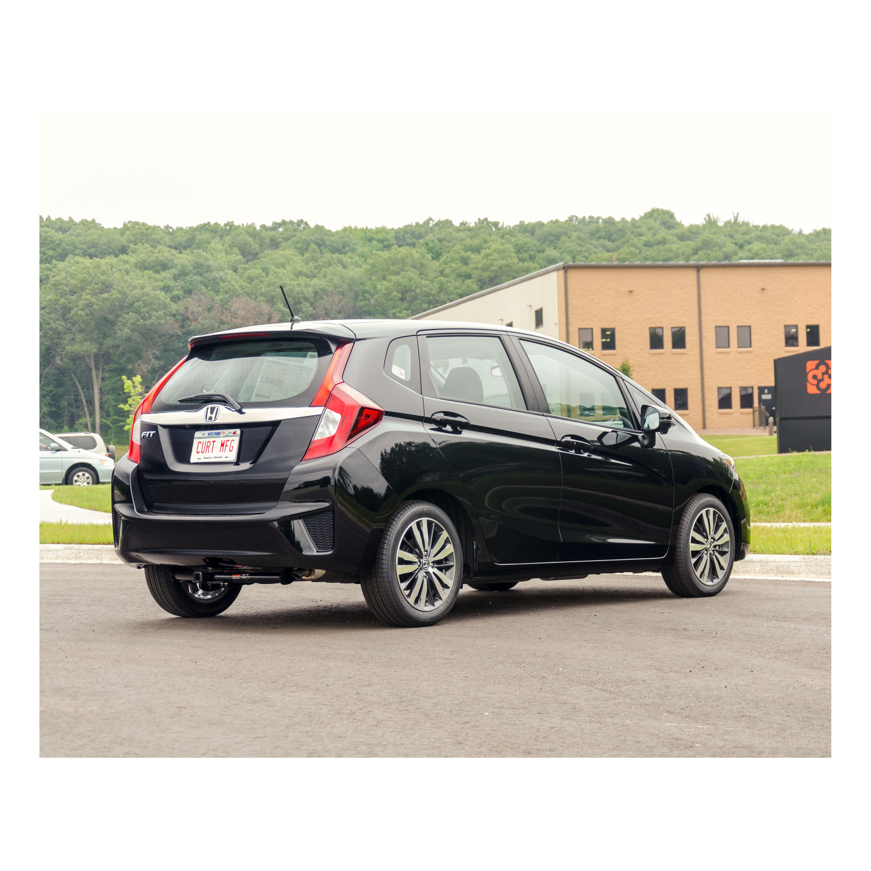 CURT 114063 Class 1 Trailer Hitch with Ball Mount, 1-1/4-In Receiver, Fits Select Honda Fit thumbnail 6