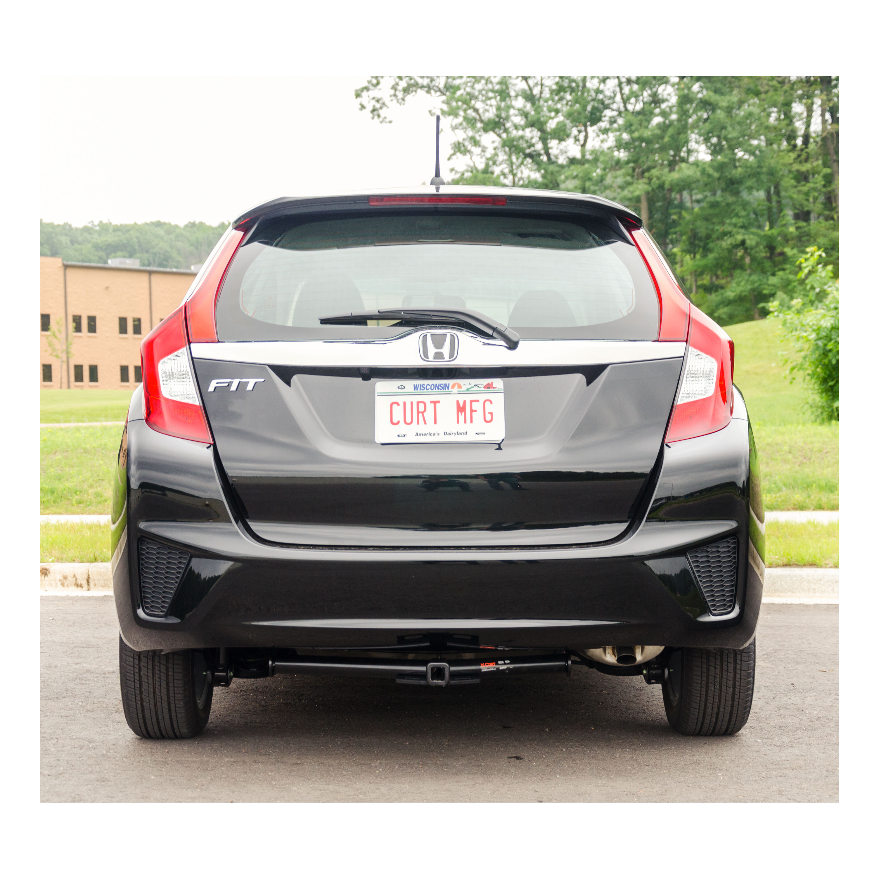 CURT 114063 Class 1 Trailer Hitch with Ball Mount, 1-1/4-In Receiver, Fits Select Honda Fit thumbnail 7